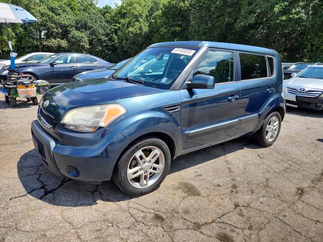2011 Kia Soul + Gray vin: KNDJT2A2XB7296713