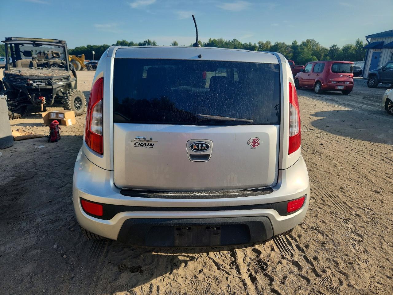 2012 Kia Soul Base Gray vin: KNDJT2A50C7442466