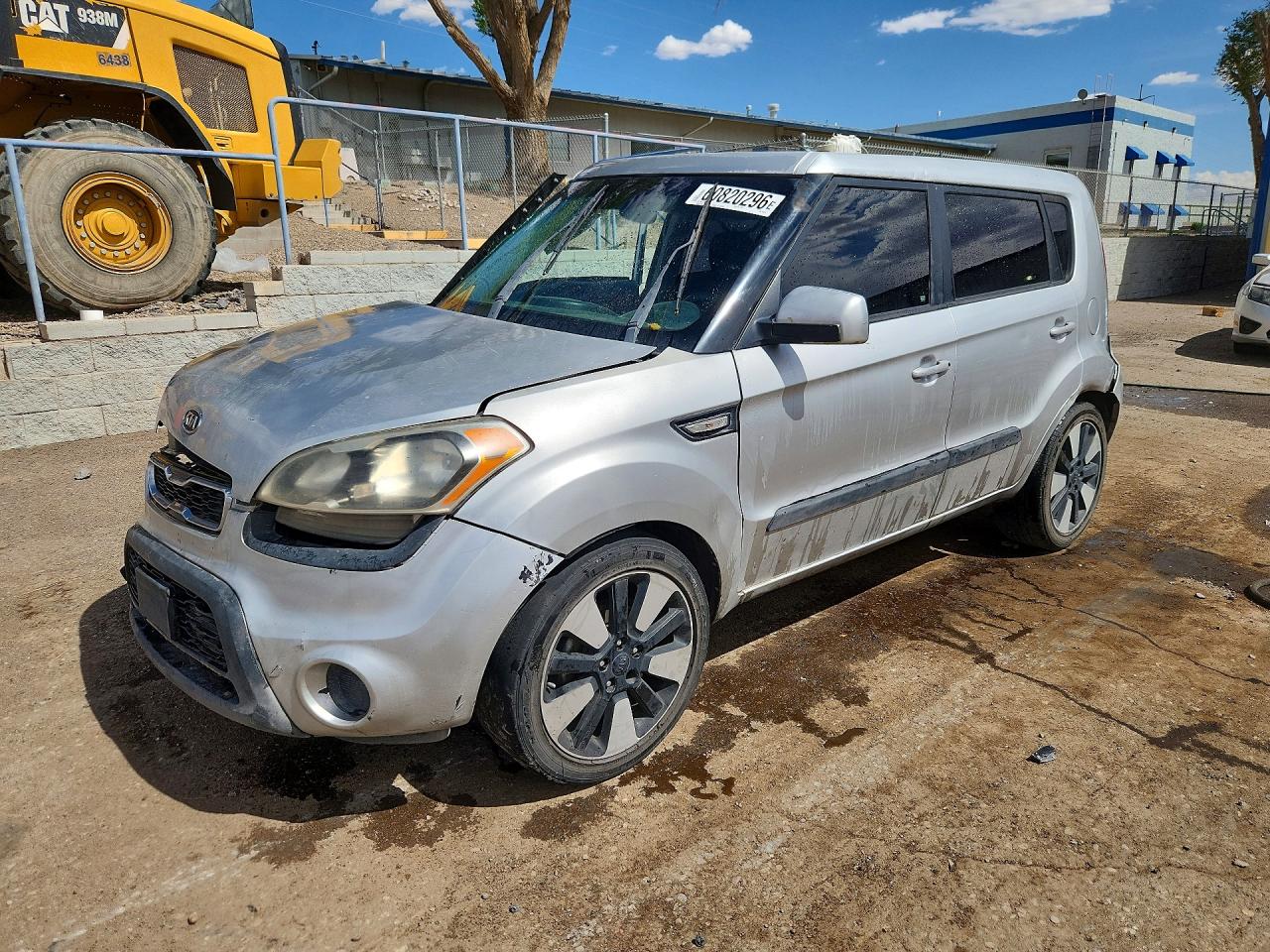 2012 Kia Soul Base Серебряный vin: KNDJT2A50C7443018