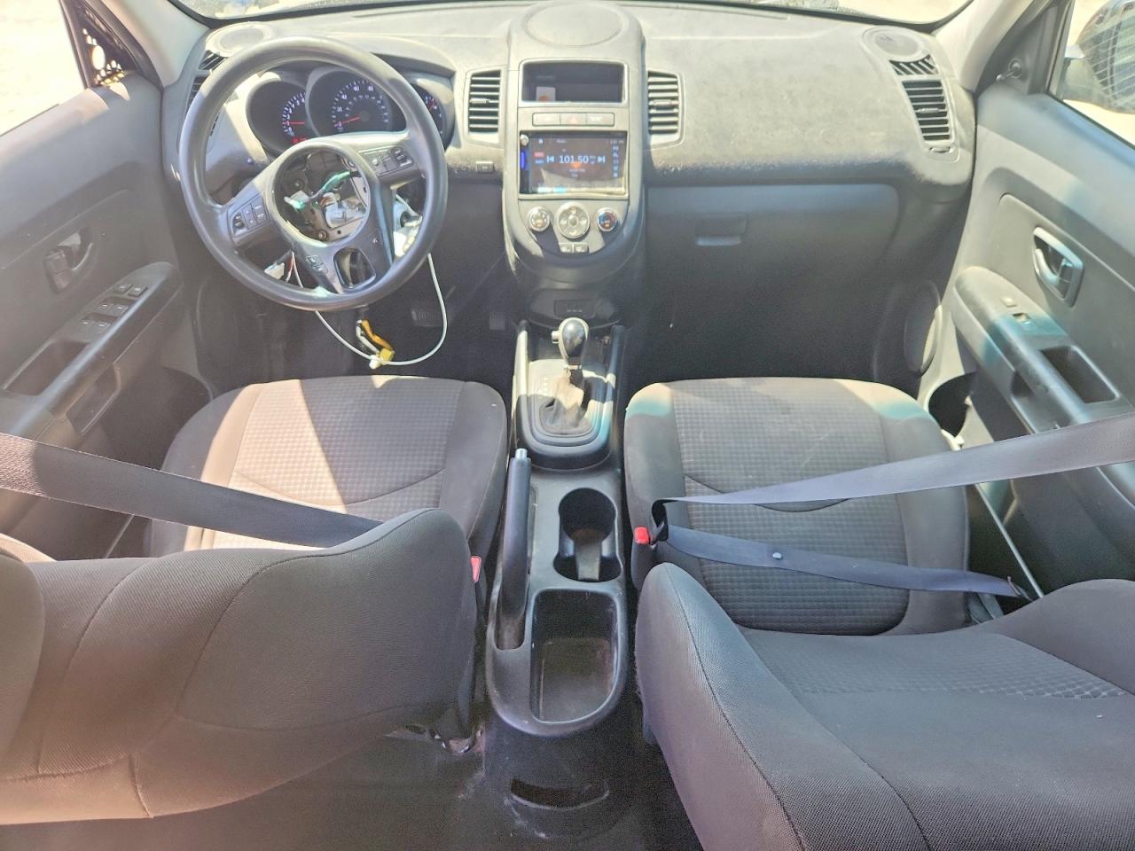 2012 Kia Soul Base Black vin: KNDJT2A50C7748695