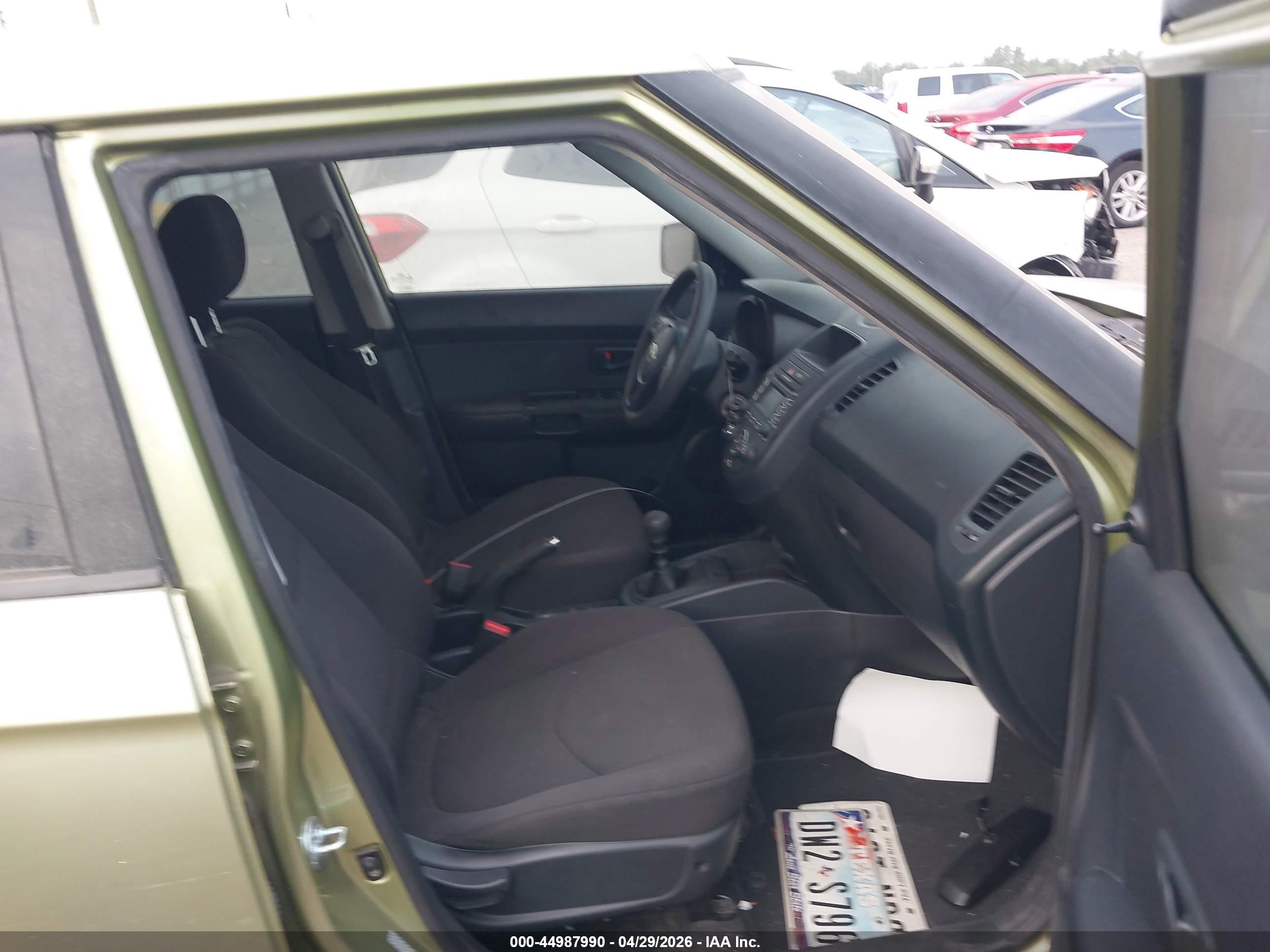 2013 Kia Soul   Green vin: KNDJT2A50D7483729