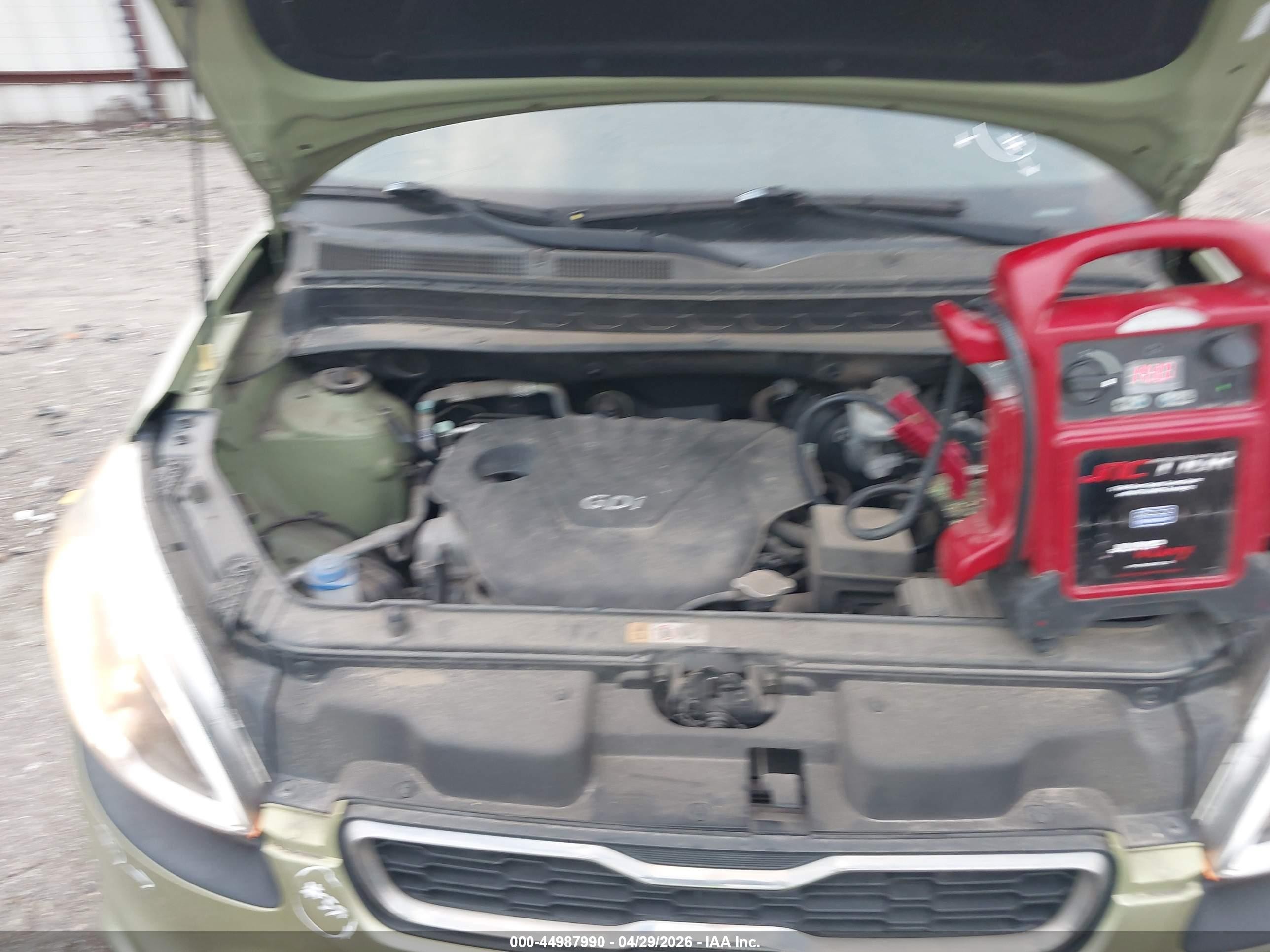 2013 Kia Soul   Green vin: KNDJT2A50D7483729