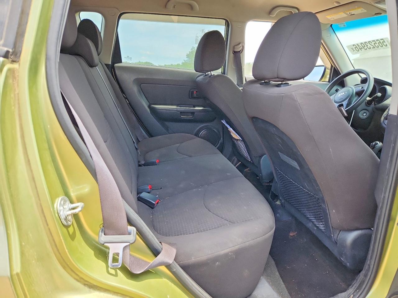 2013 Kia Soul Base Green vin: KNDJT2A50D7526790