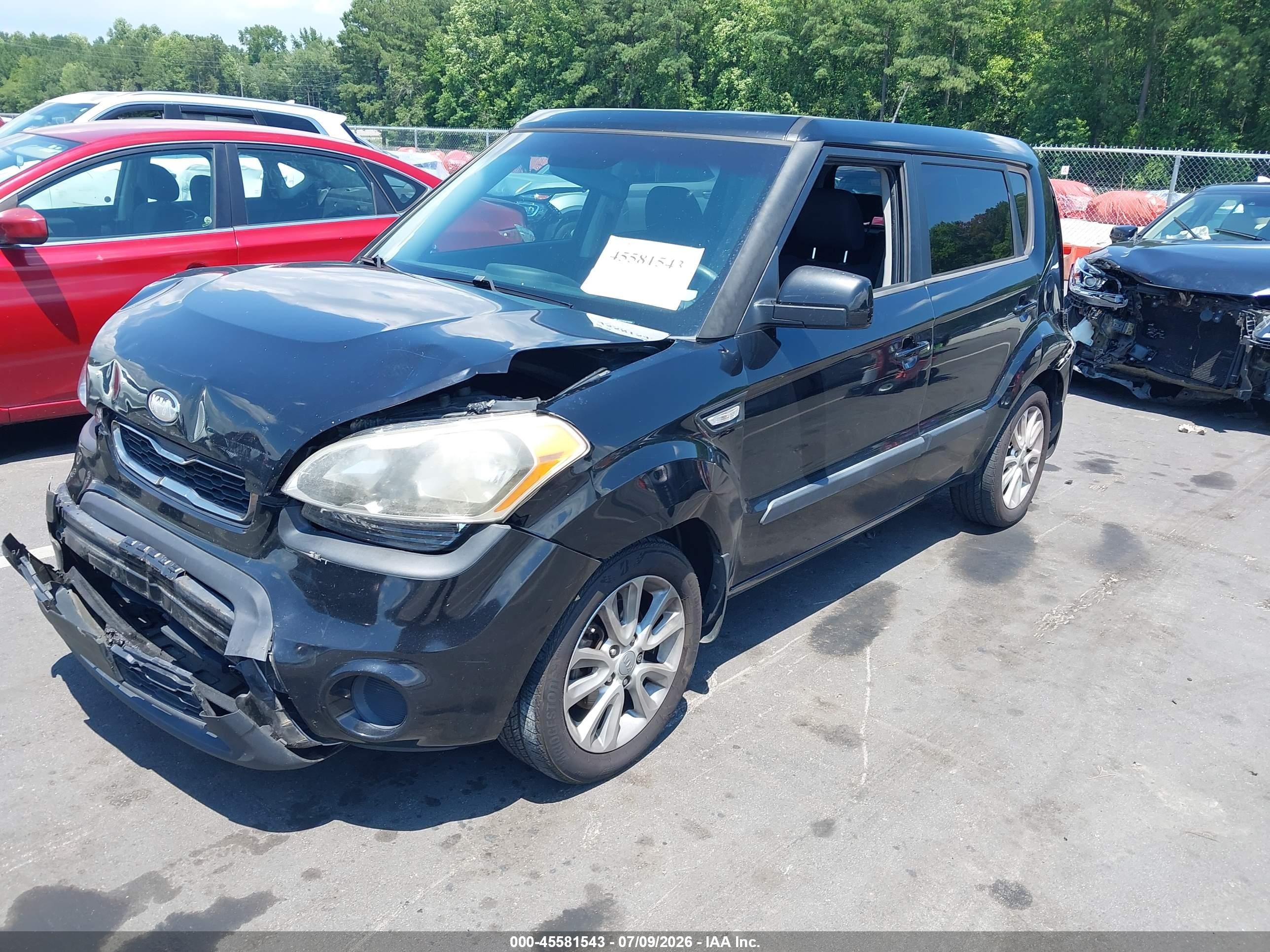 2013 Kia Soul   Black vin: KNDJT2A50D7531195
