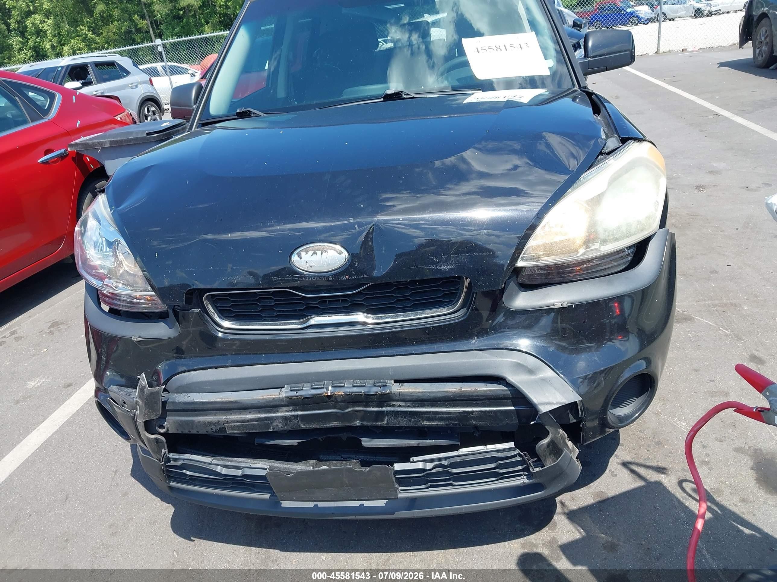 2013 Kia Soul   Black vin: KNDJT2A50D7531195