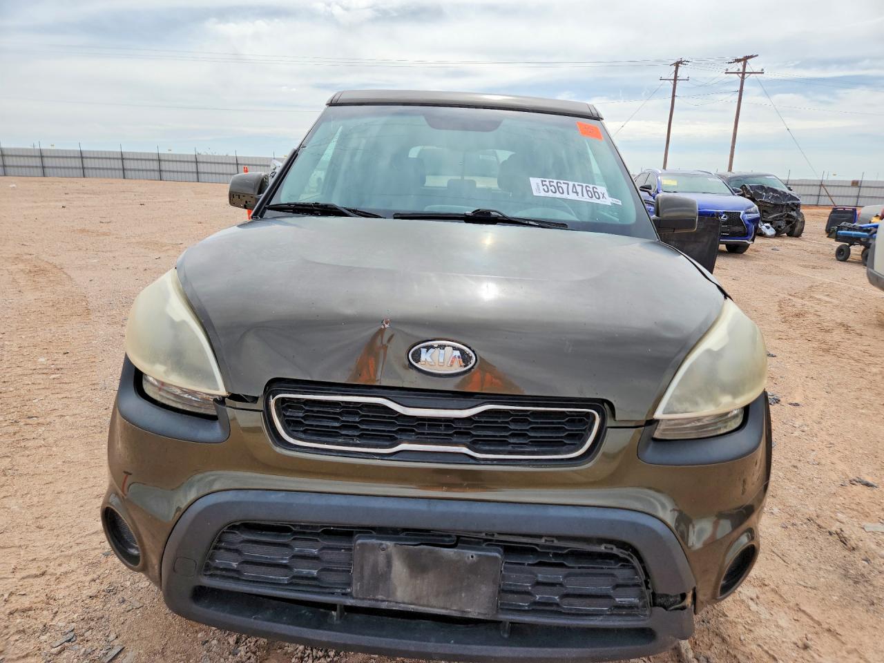 2013 Kia Soul Base Желто-коричневый vin: KNDJT2A50D7562544