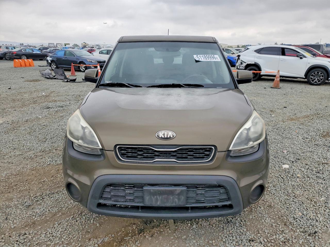 2013 Kia Soul Base Green vin: KNDJT2A50D7564391