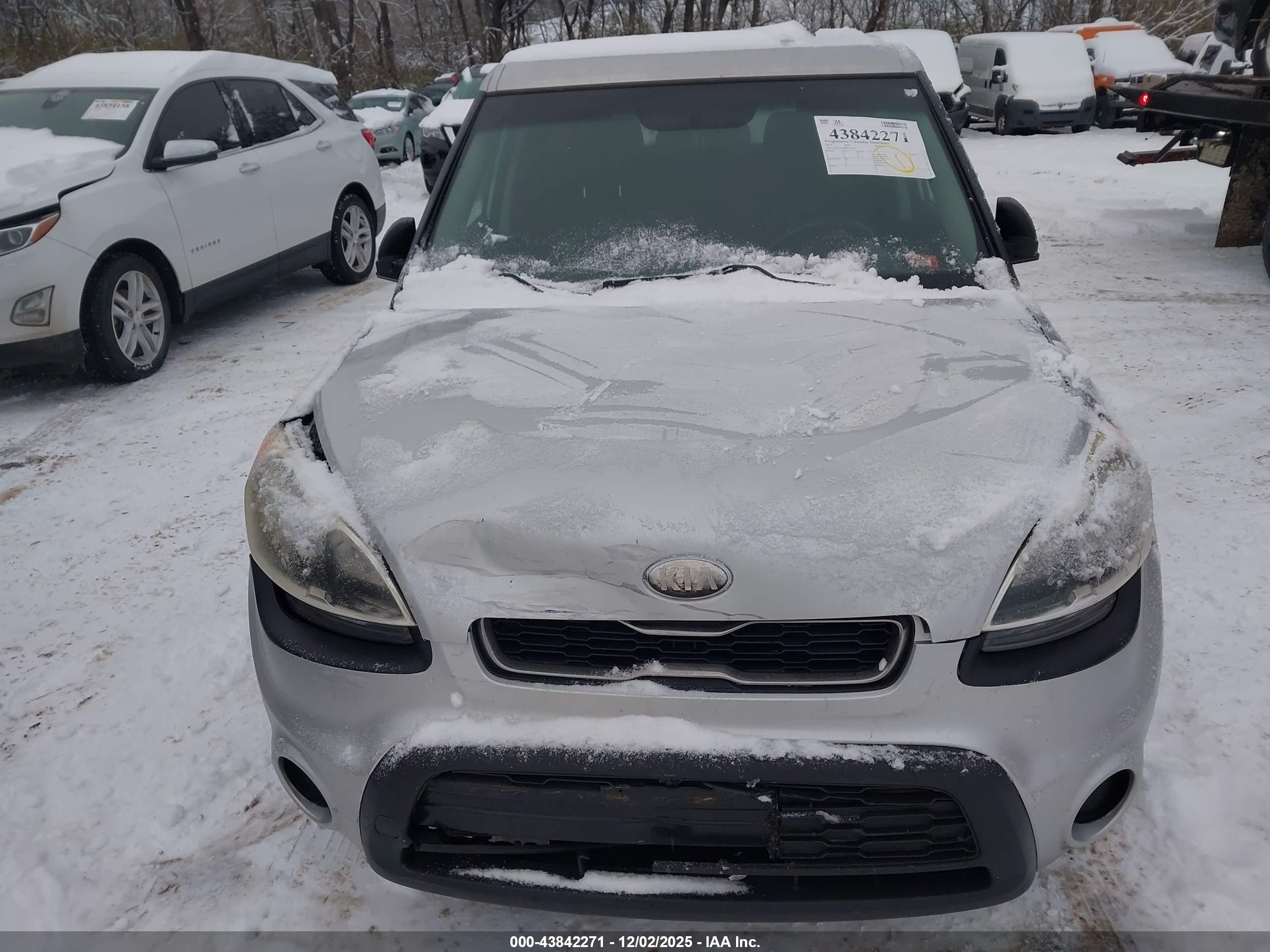 2013 Kia Soul   Silver vin: KNDJT2A50D7571292