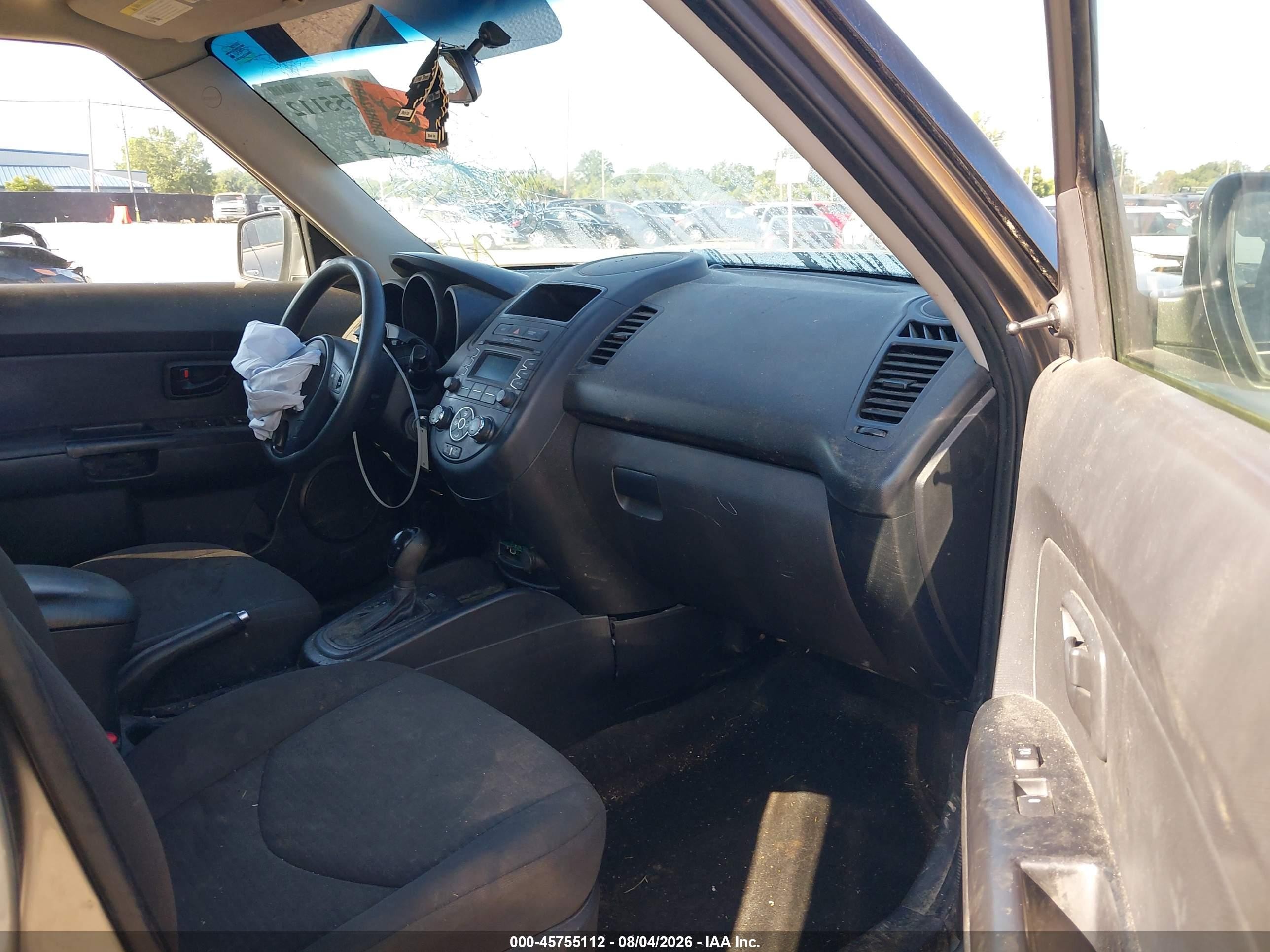 2013 Kia Soul   Gray vin: KNDJT2A50D7571907