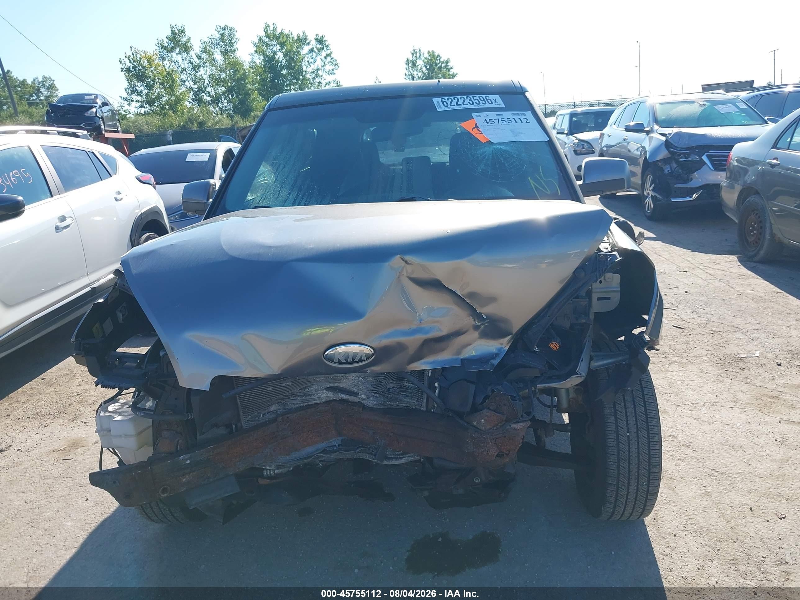 2013 Kia Soul   Gray vin: KNDJT2A50D7571907