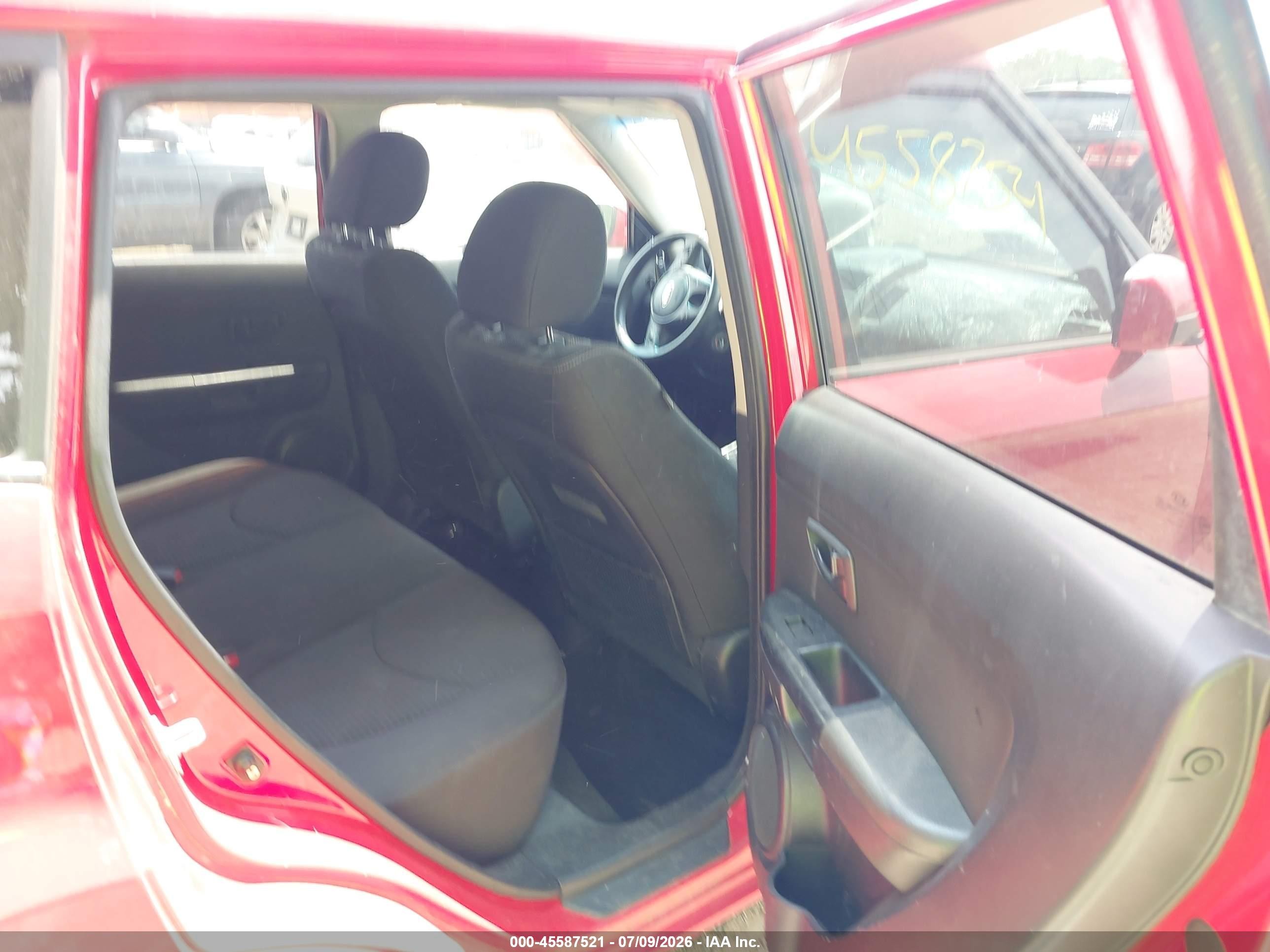 2013 Kia Soul   Red vin: KNDJT2A50D7576735