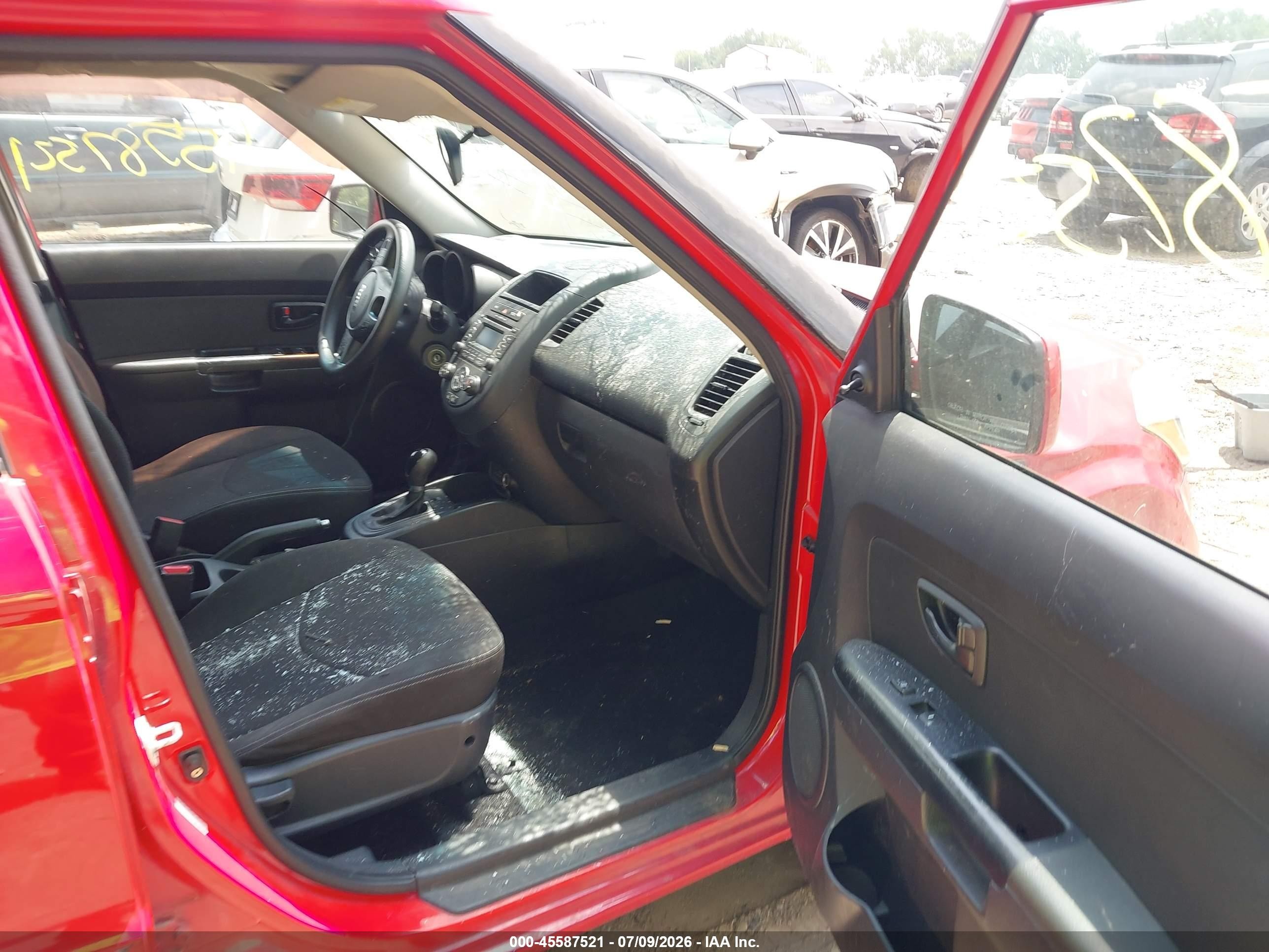 2013 Kia Soul   Red vin: KNDJT2A50D7576735
