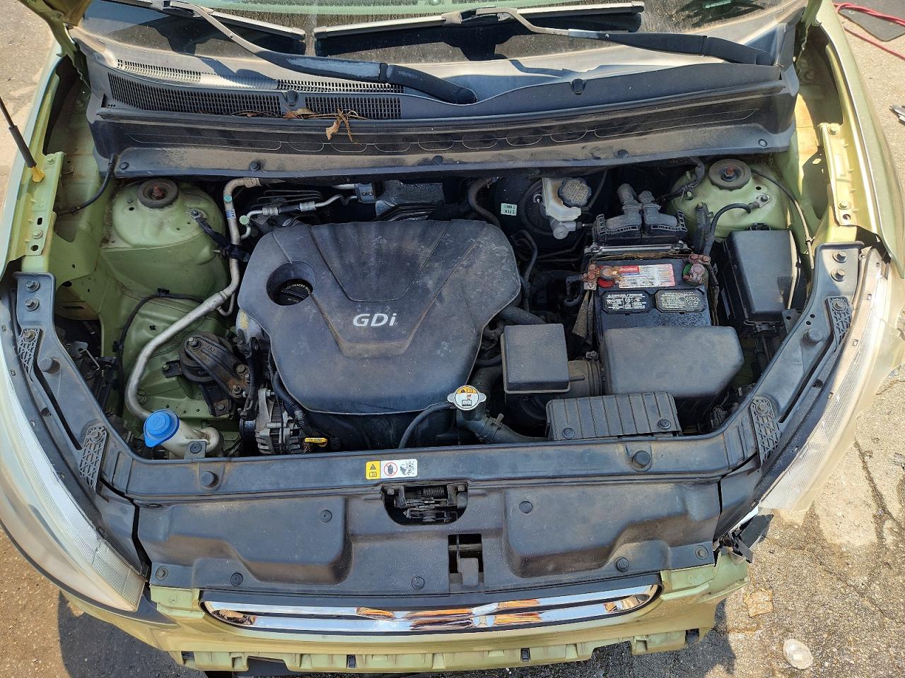 2013 Kia Soul Base Зеленый vin: KNDJT2A50D7590795