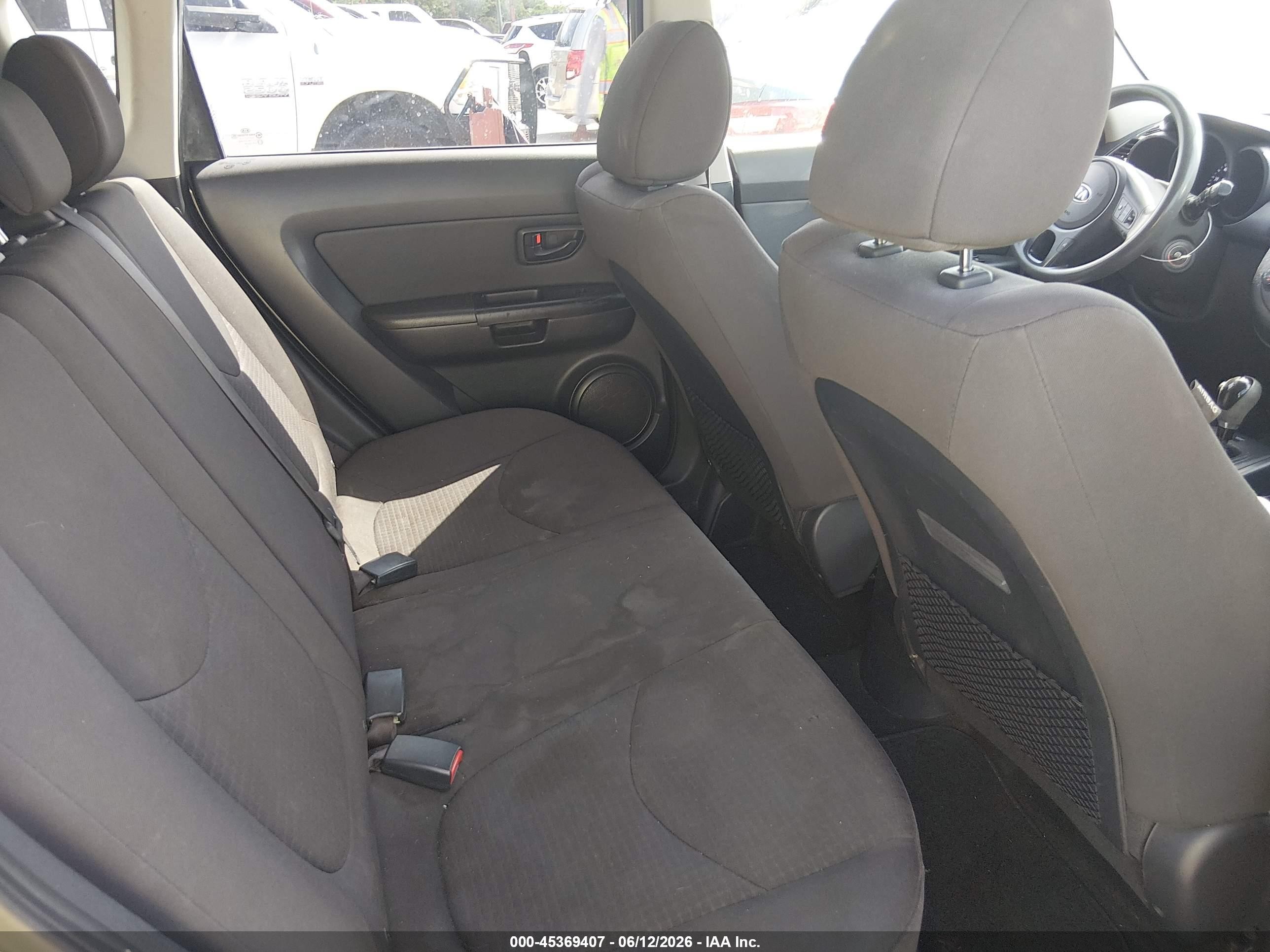 2013 Kia Soul Gray vin: KNDJT2A50D7591168