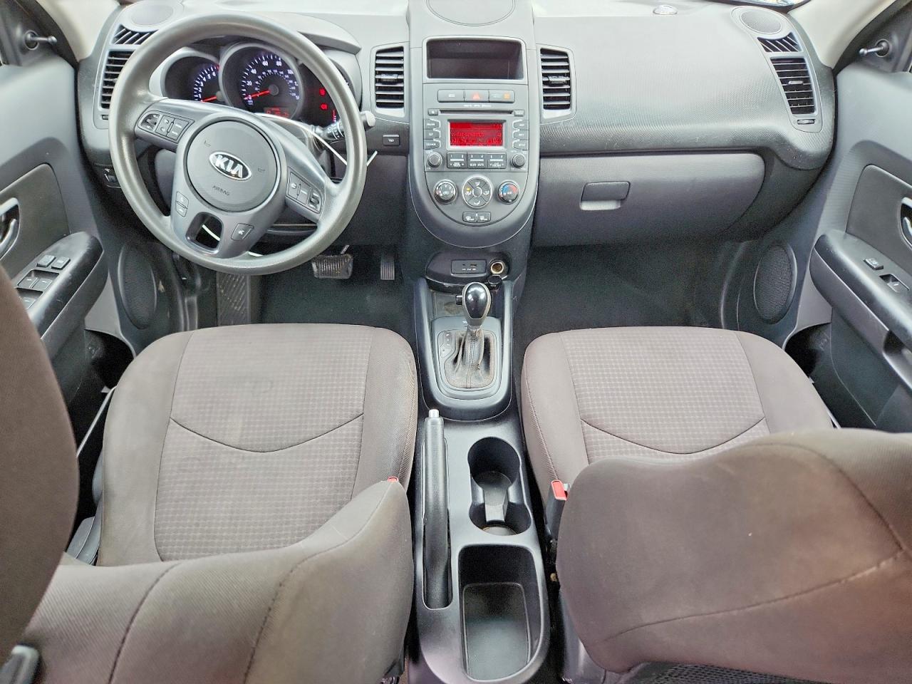 2013 Kia Soul Base Gray vin: KNDJT2A50D7595608