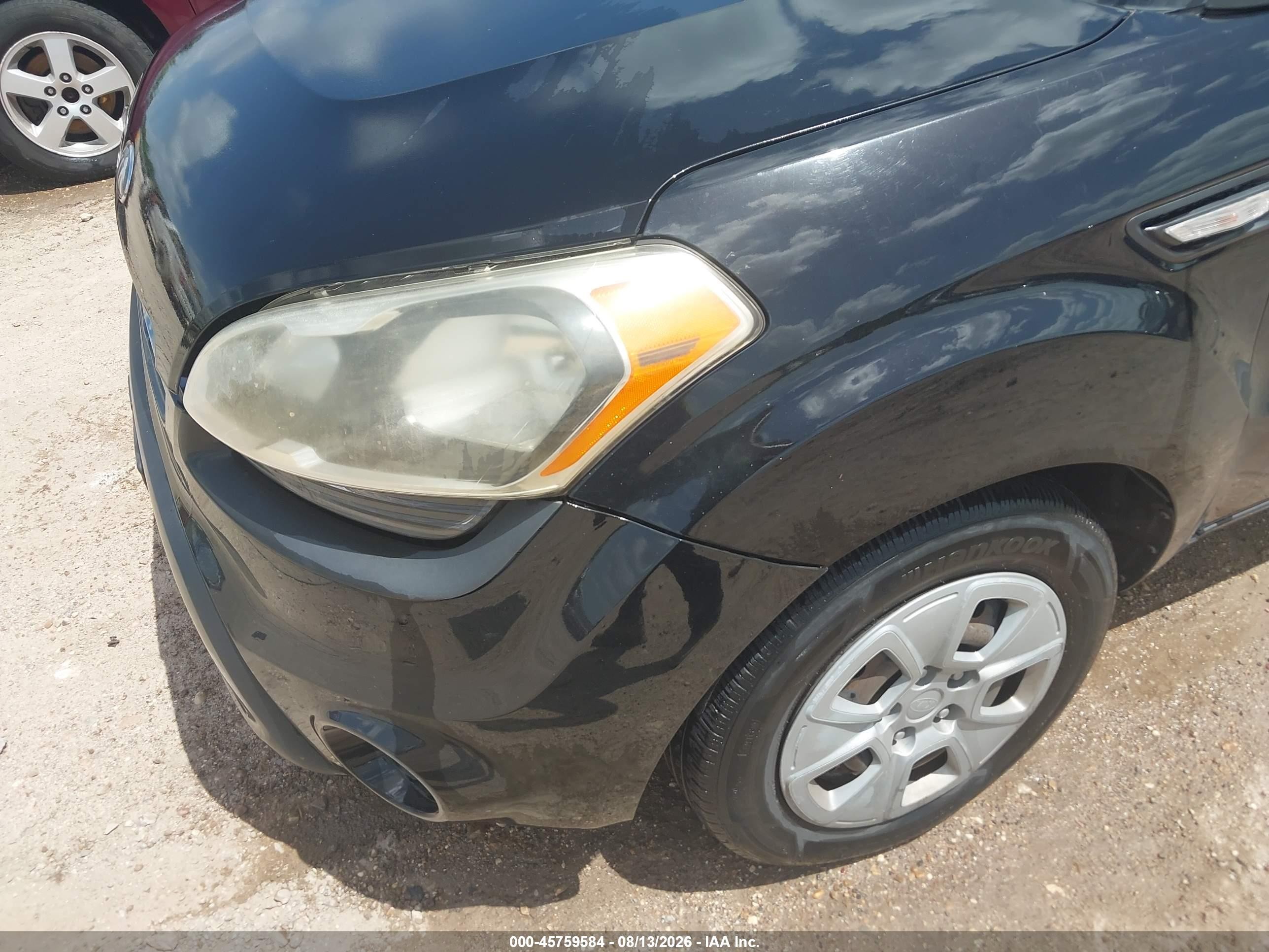 2013 Kia Soul   Black vin: KNDJT2A50D7613976