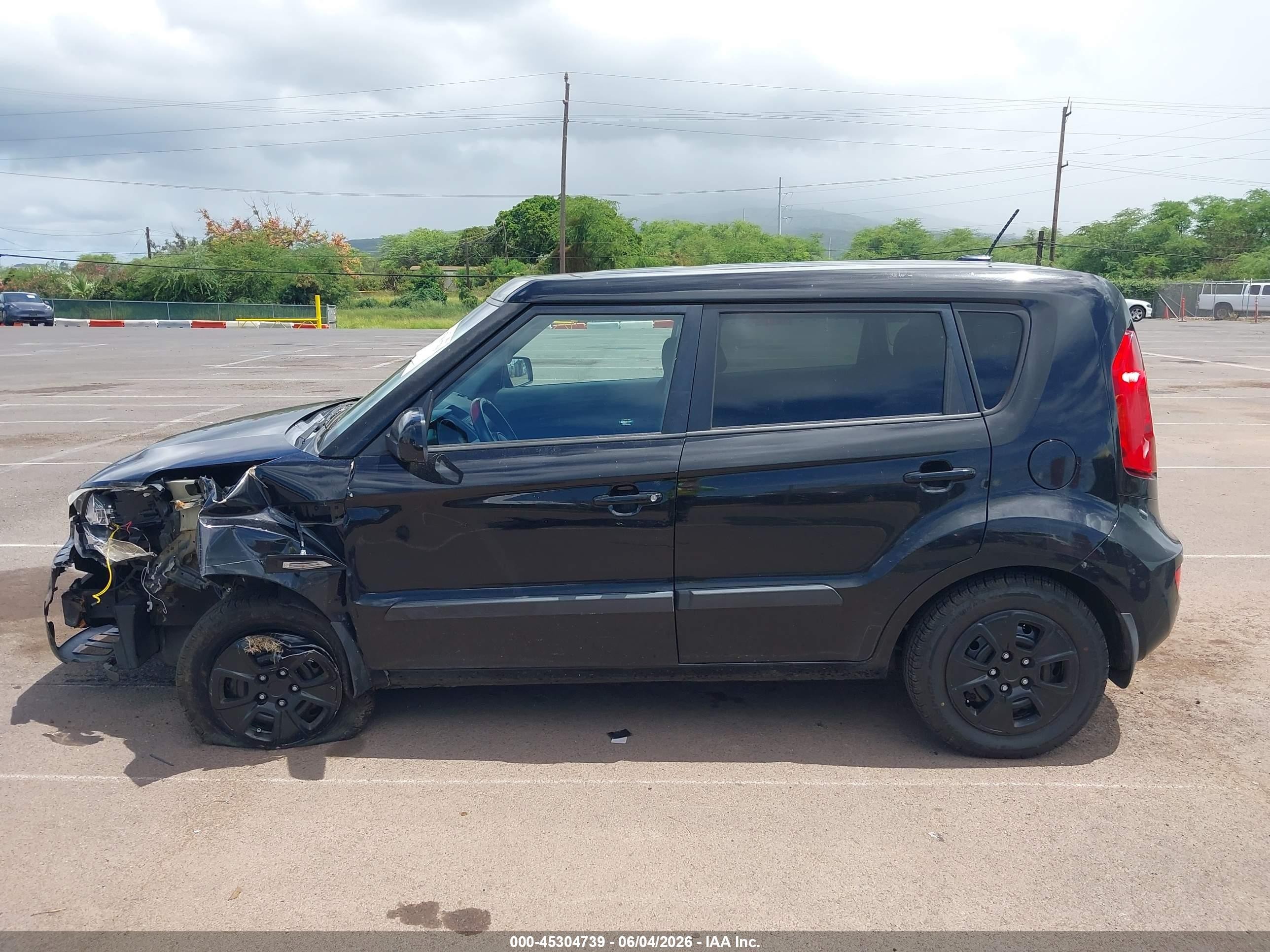 2013 Kia Soul   Black vin: KNDJT2A50D7618210