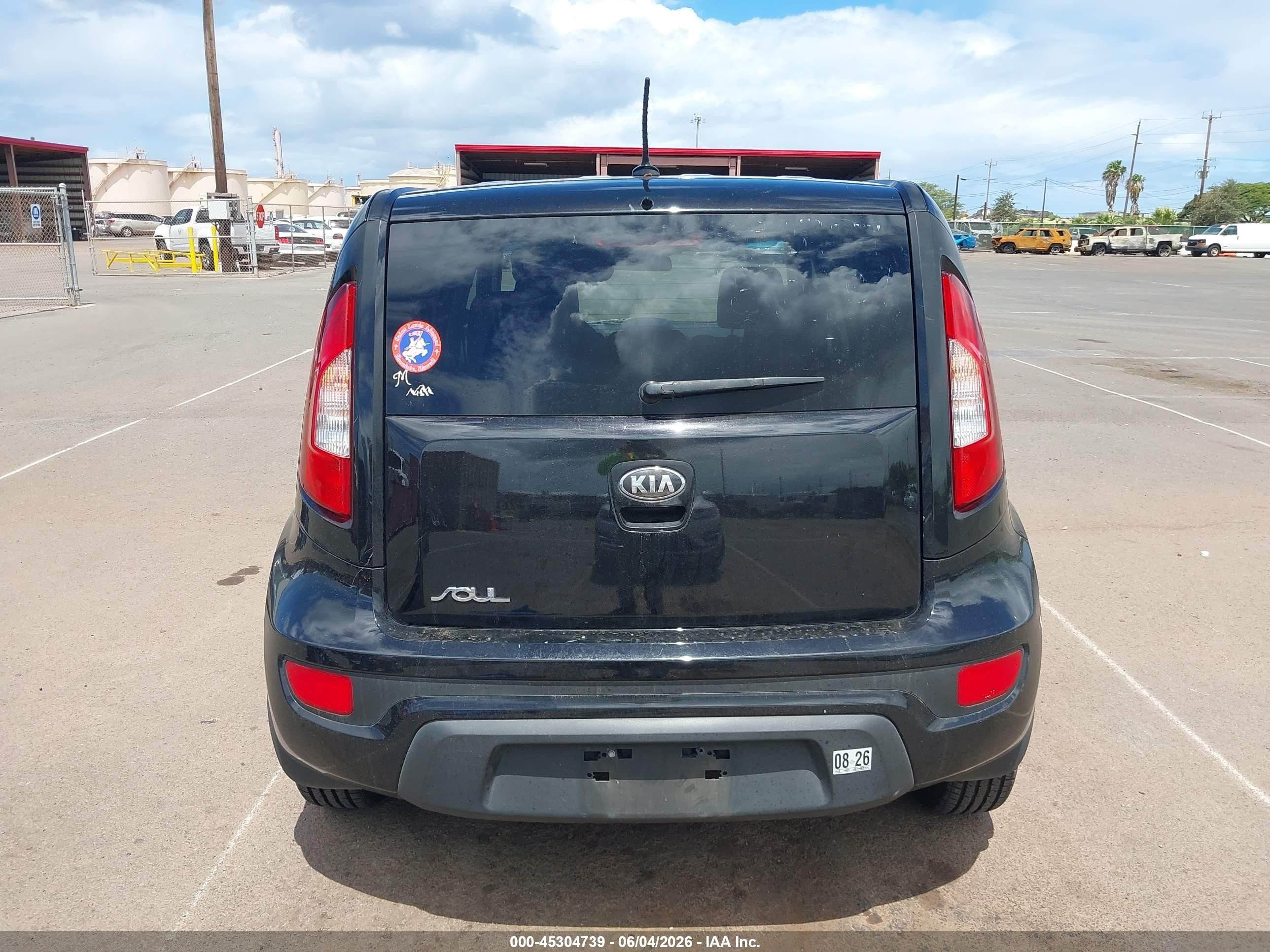 2013 Kia Soul   Black vin: KNDJT2A50D7618210
