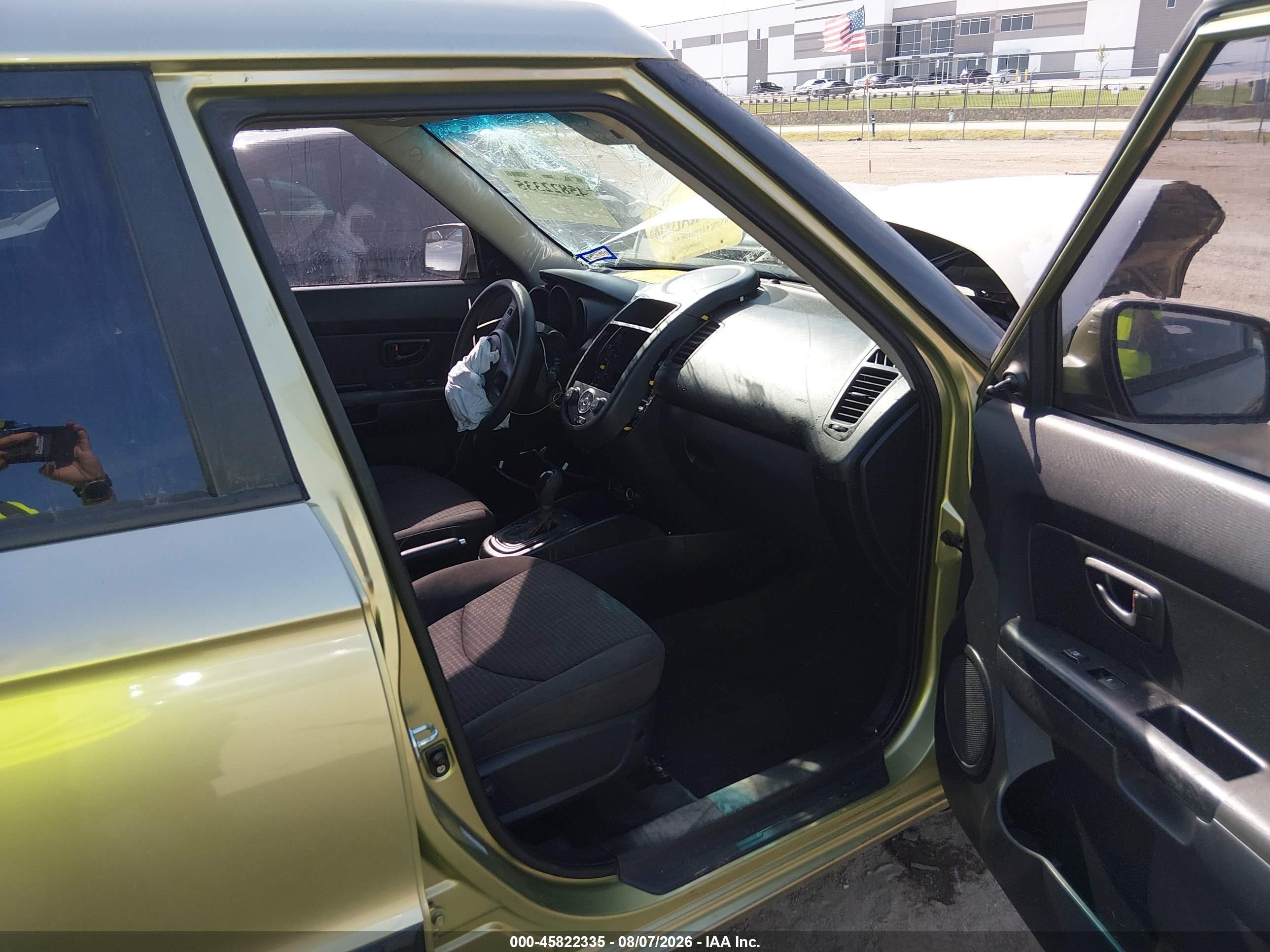 2012 Kia Soul   Green vin: KNDJT2A51C7360116
