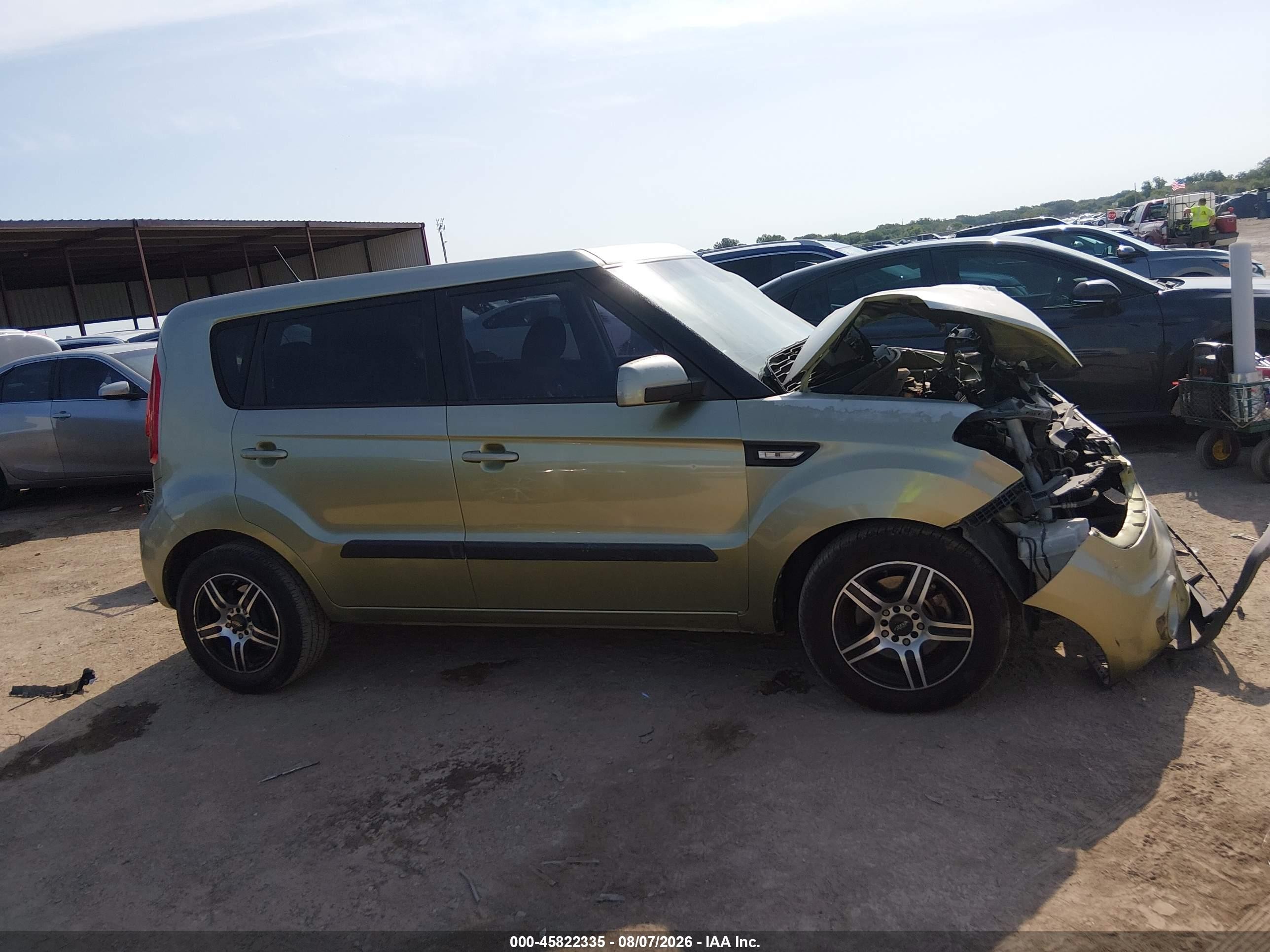 2012 Kia Soul   Green vin: KNDJT2A51C7360116