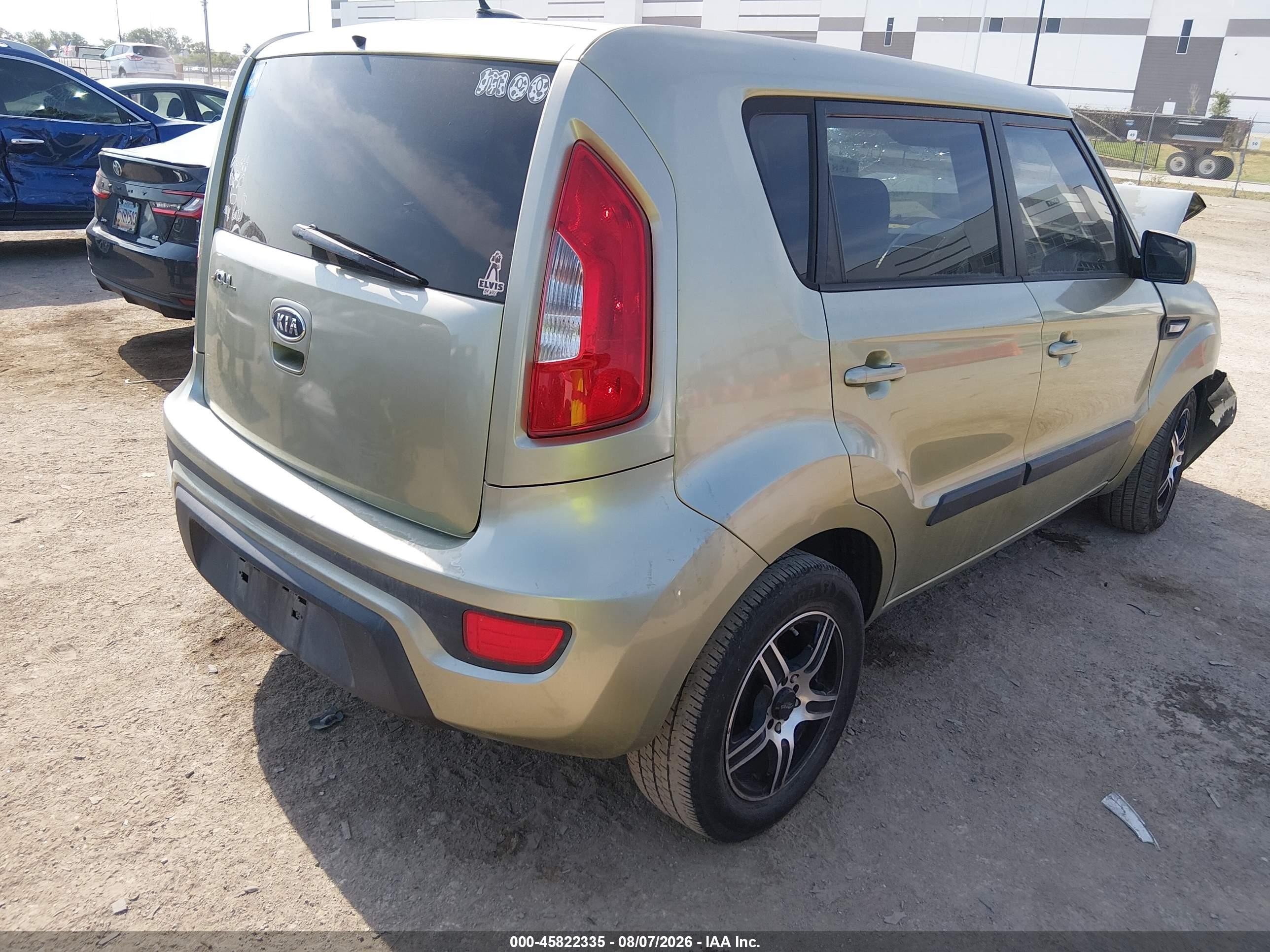 2012 Kia Soul   Green vin: KNDJT2A51C7360116