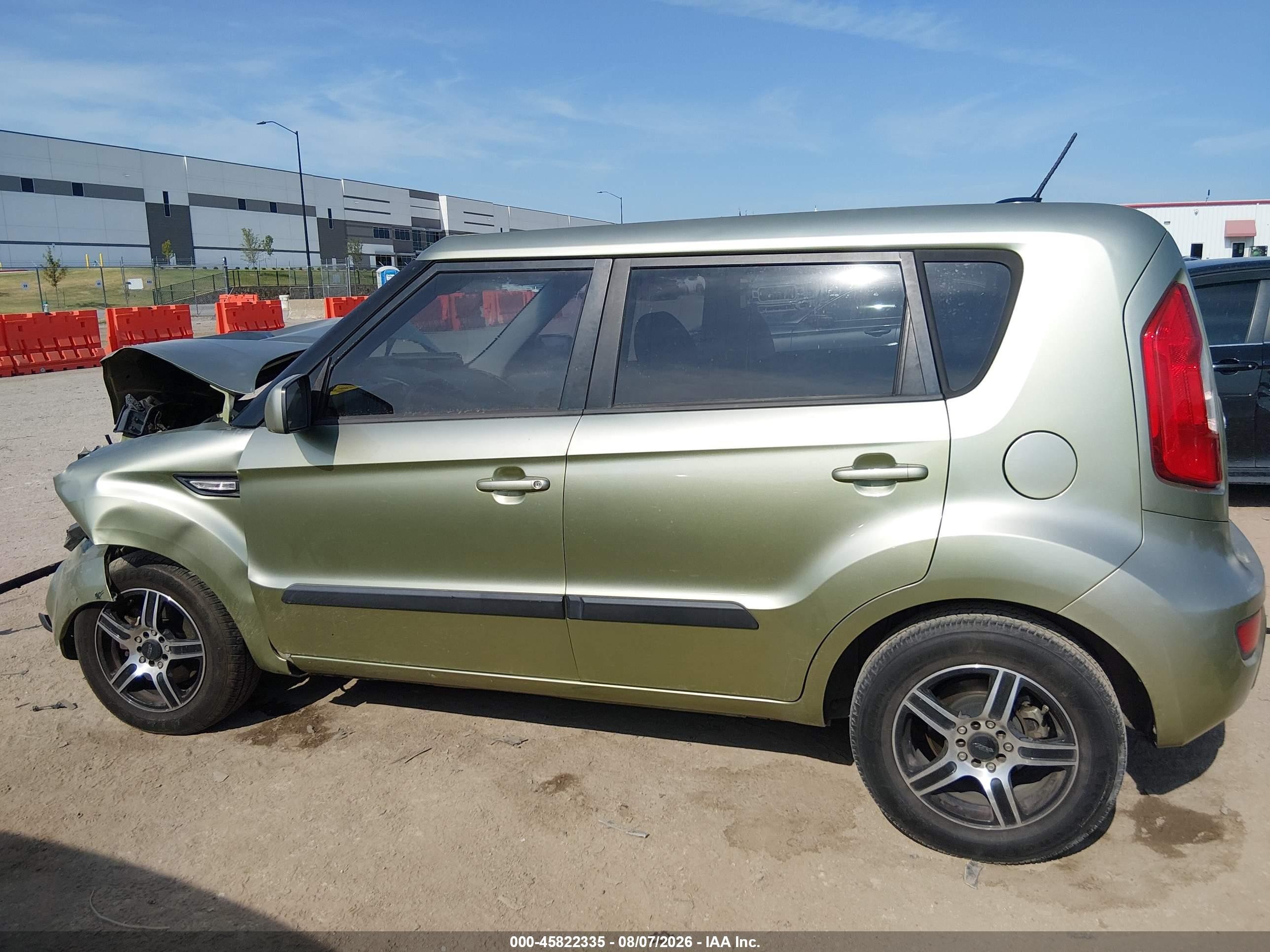 2012 Kia Soul   Green vin: KNDJT2A51C7360116