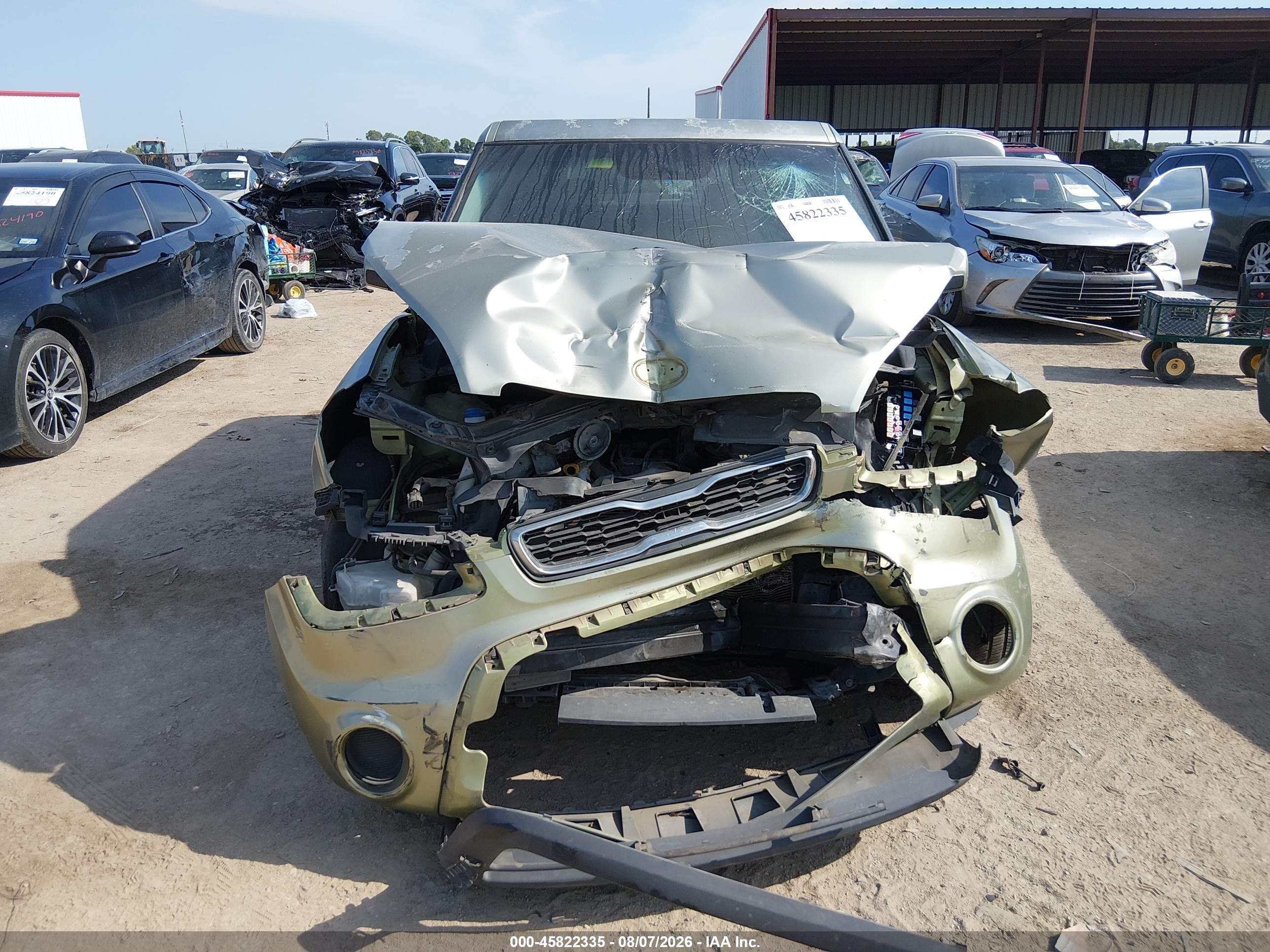 2012 Kia Soul   Green vin: KNDJT2A51C7360116