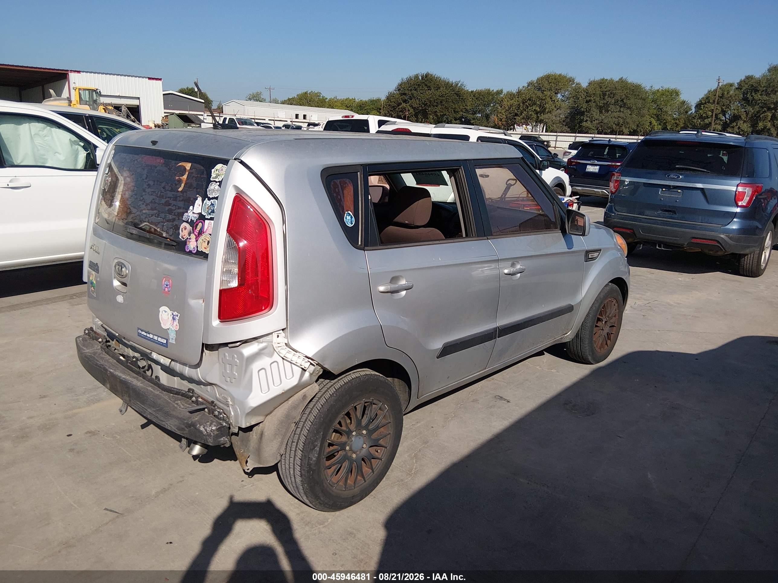 2012 Kia Soul ! Silver vin: KNDJT2A51C7380351