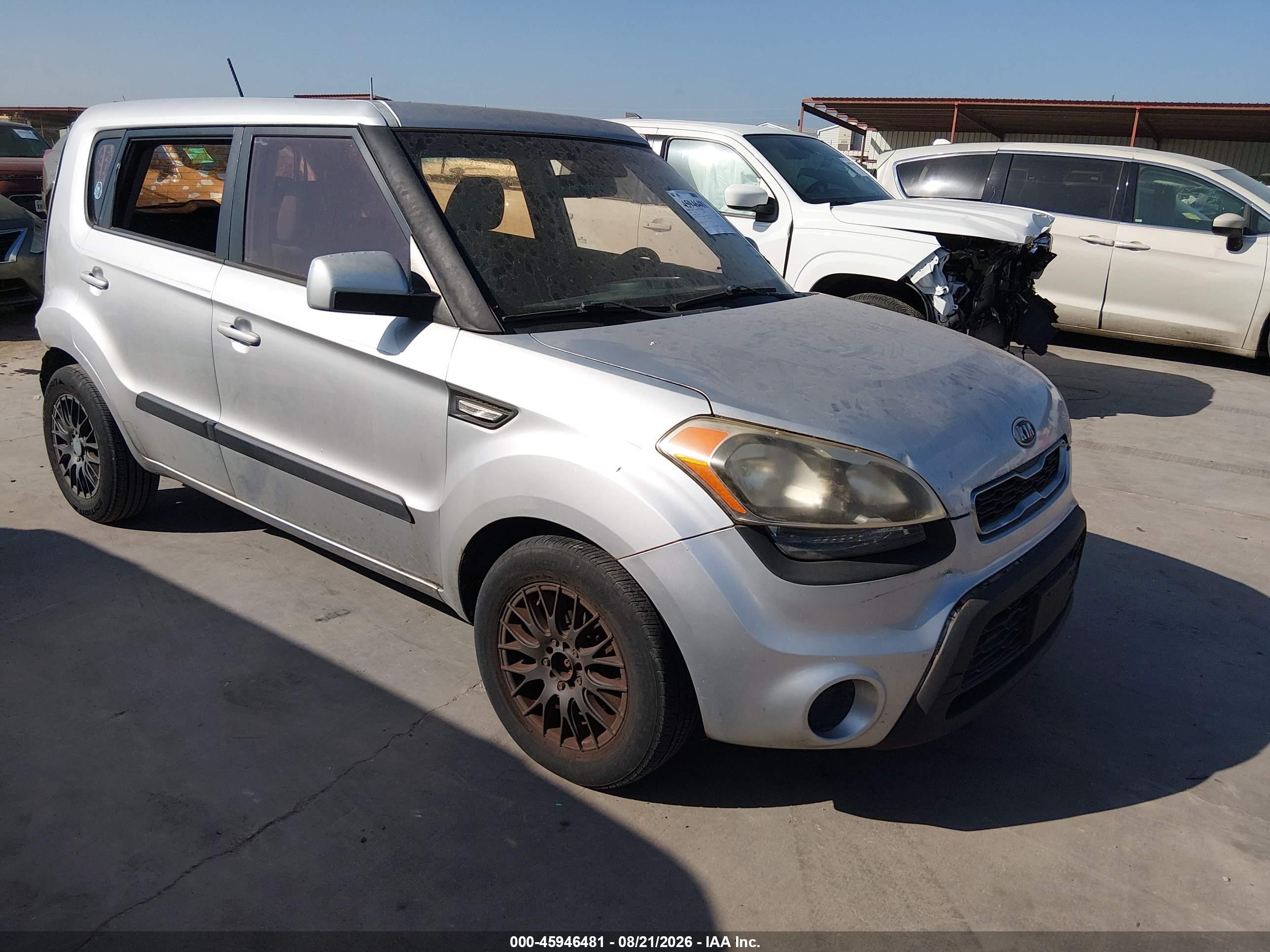 2012 Kia Soul ! Silver vin: KNDJT2A51C7380351