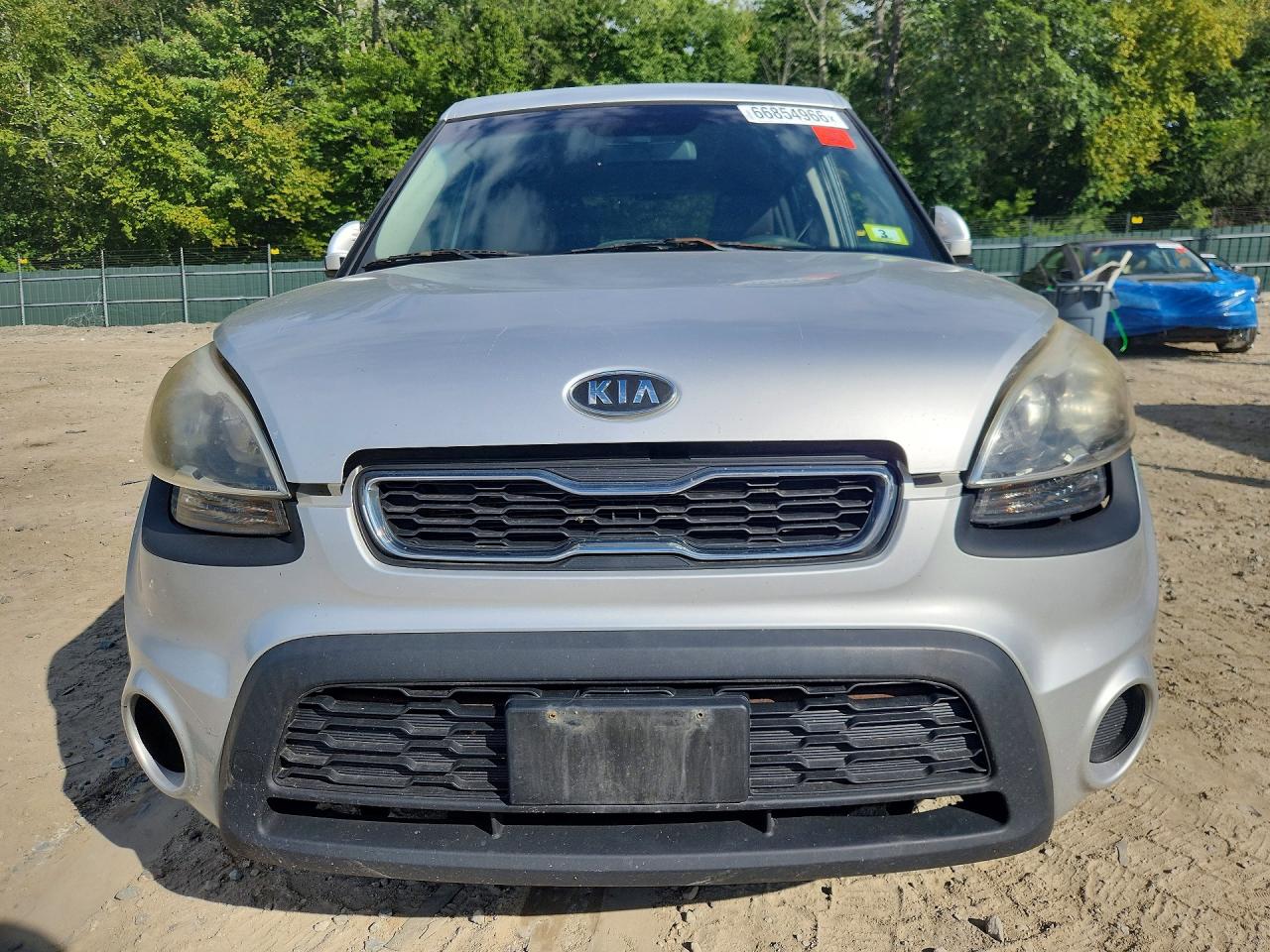2012 Kia Soul Base Серебряный vin: KNDJT2A51C7464394