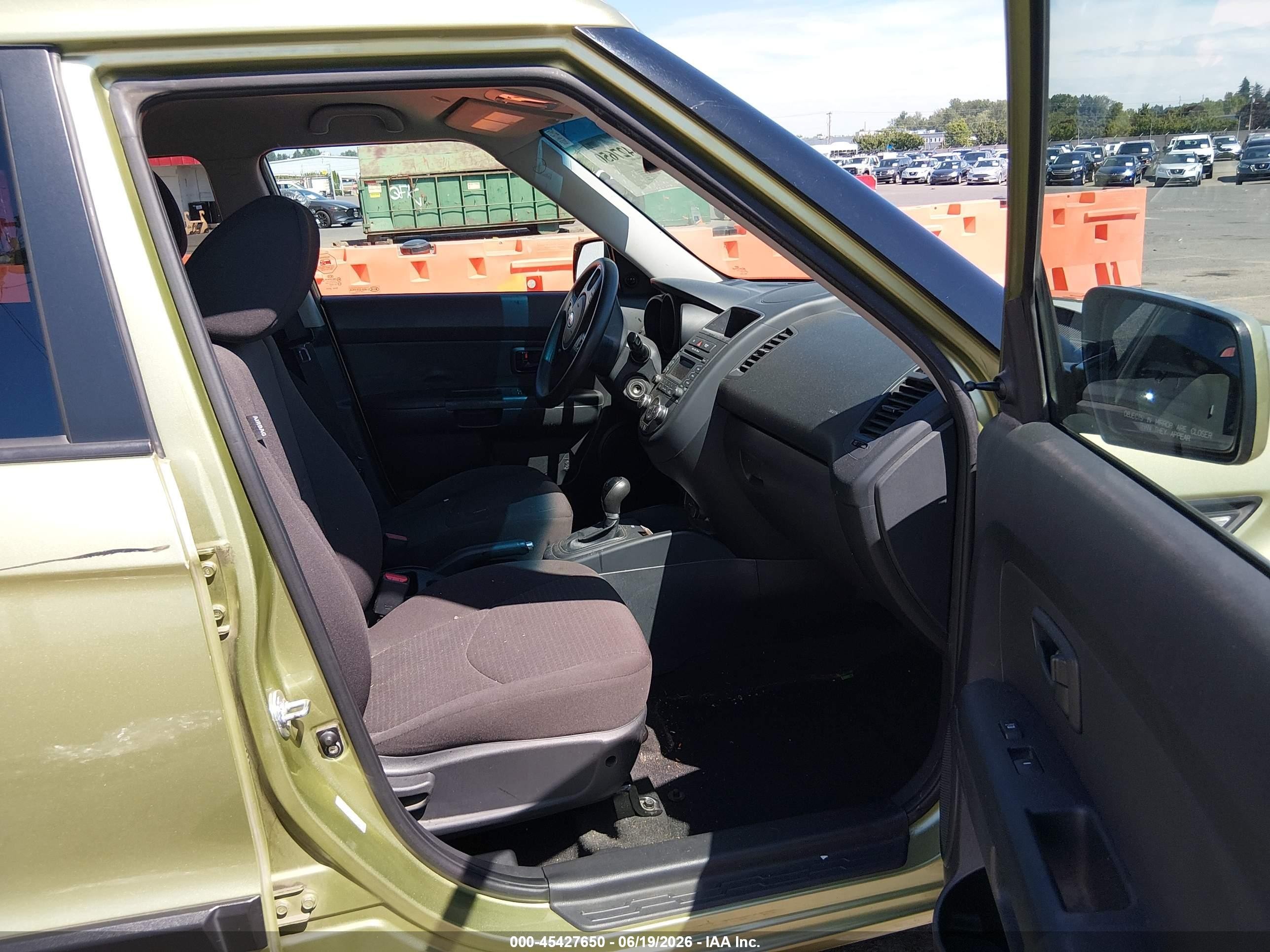 2012 Kia Soul   Green vin: KNDJT2A51C7466582