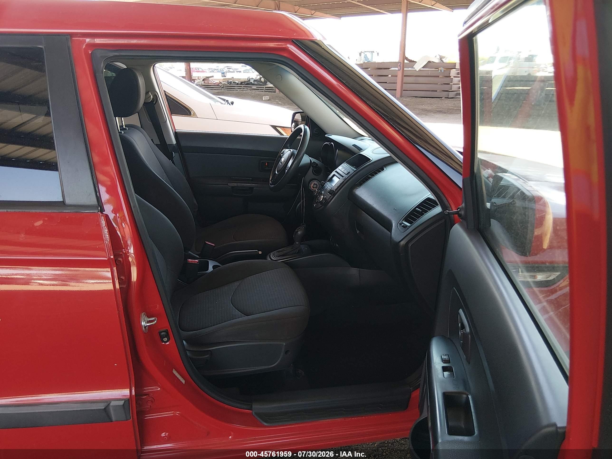 2013 Kia Soul   Red vin: KNDJT2A51D7501705
