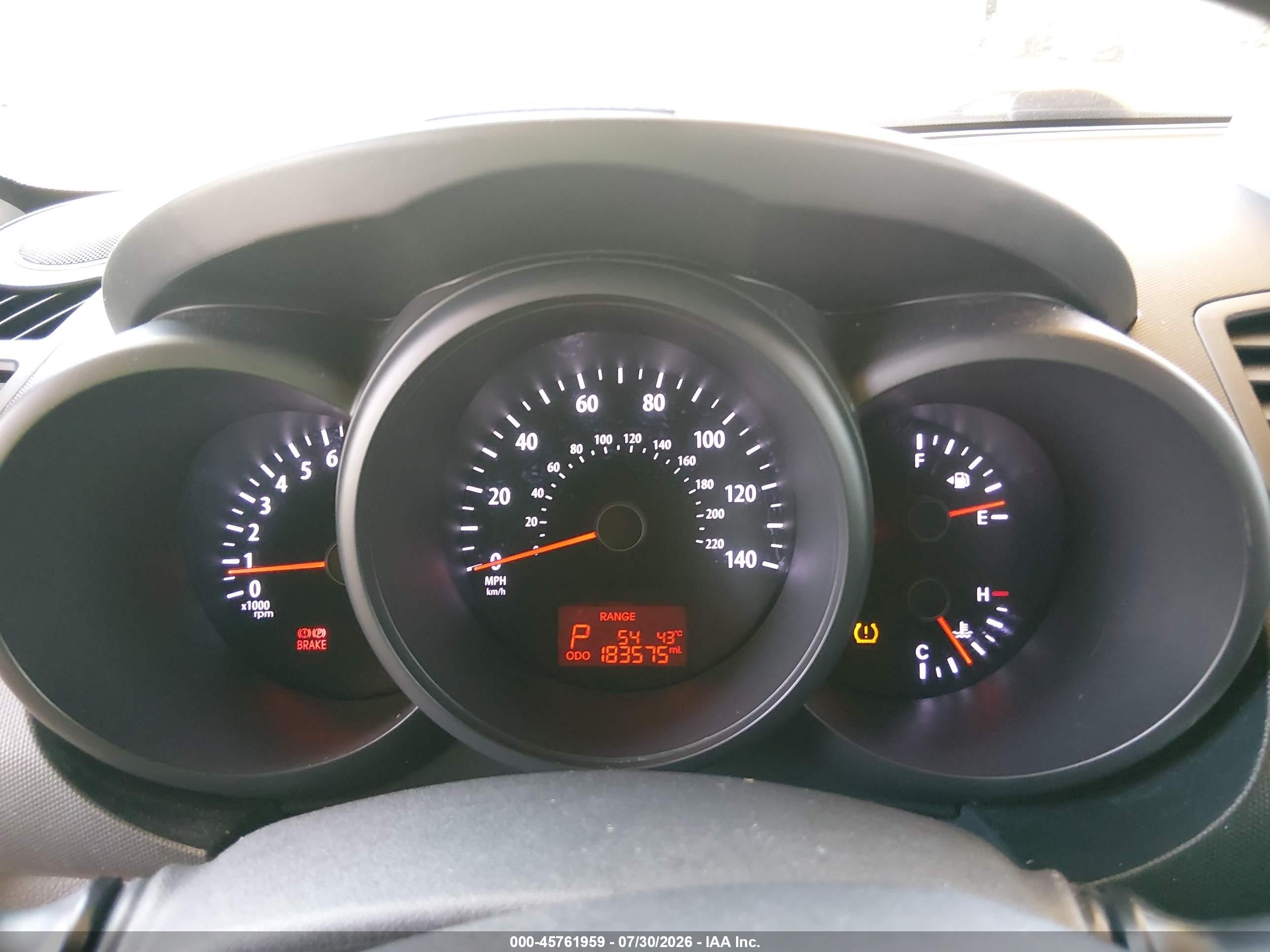 2013 Kia Soul   Red vin: KNDJT2A51D7501705