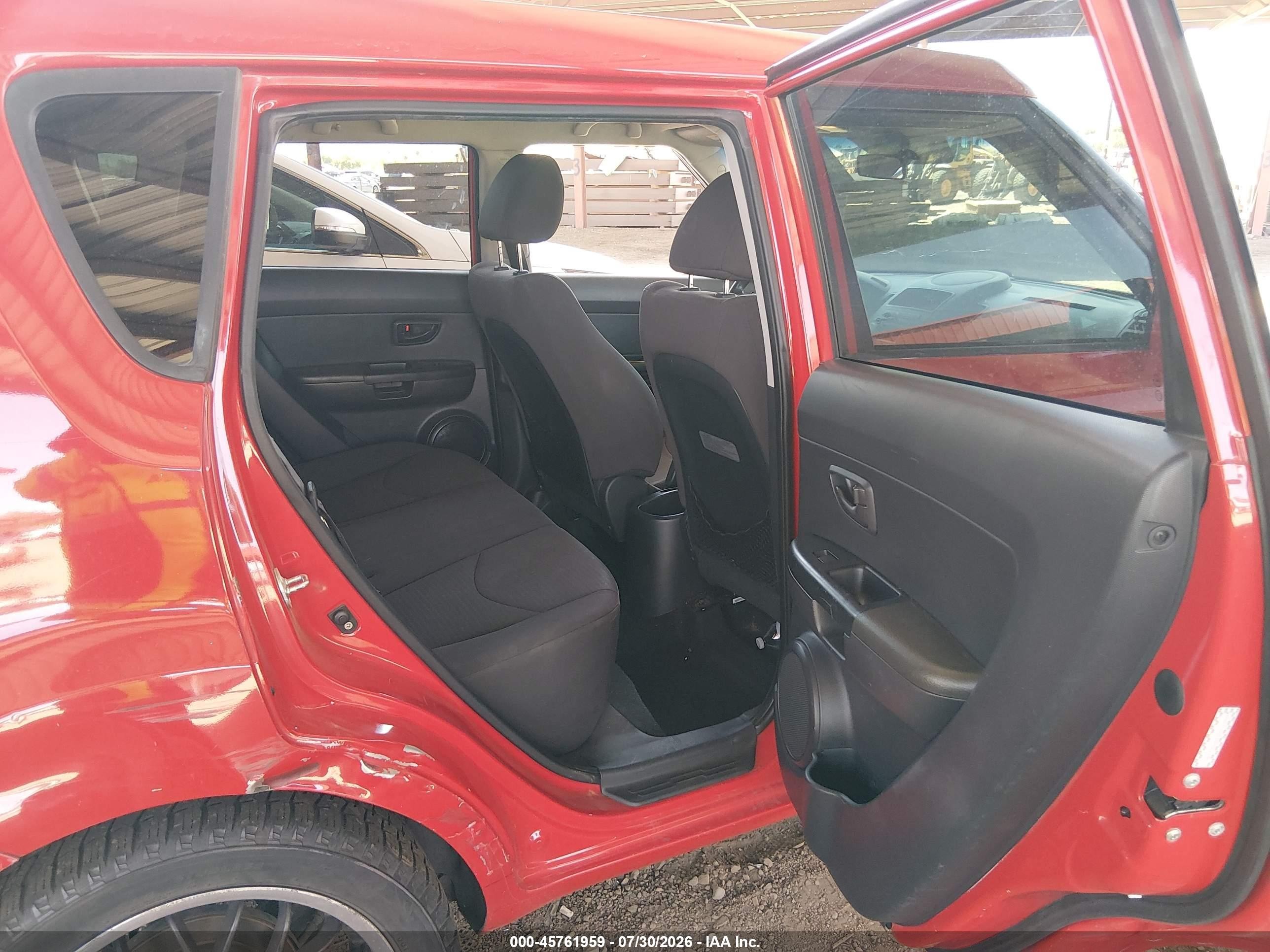 2013 Kia Soul   Red vin: KNDJT2A51D7501705