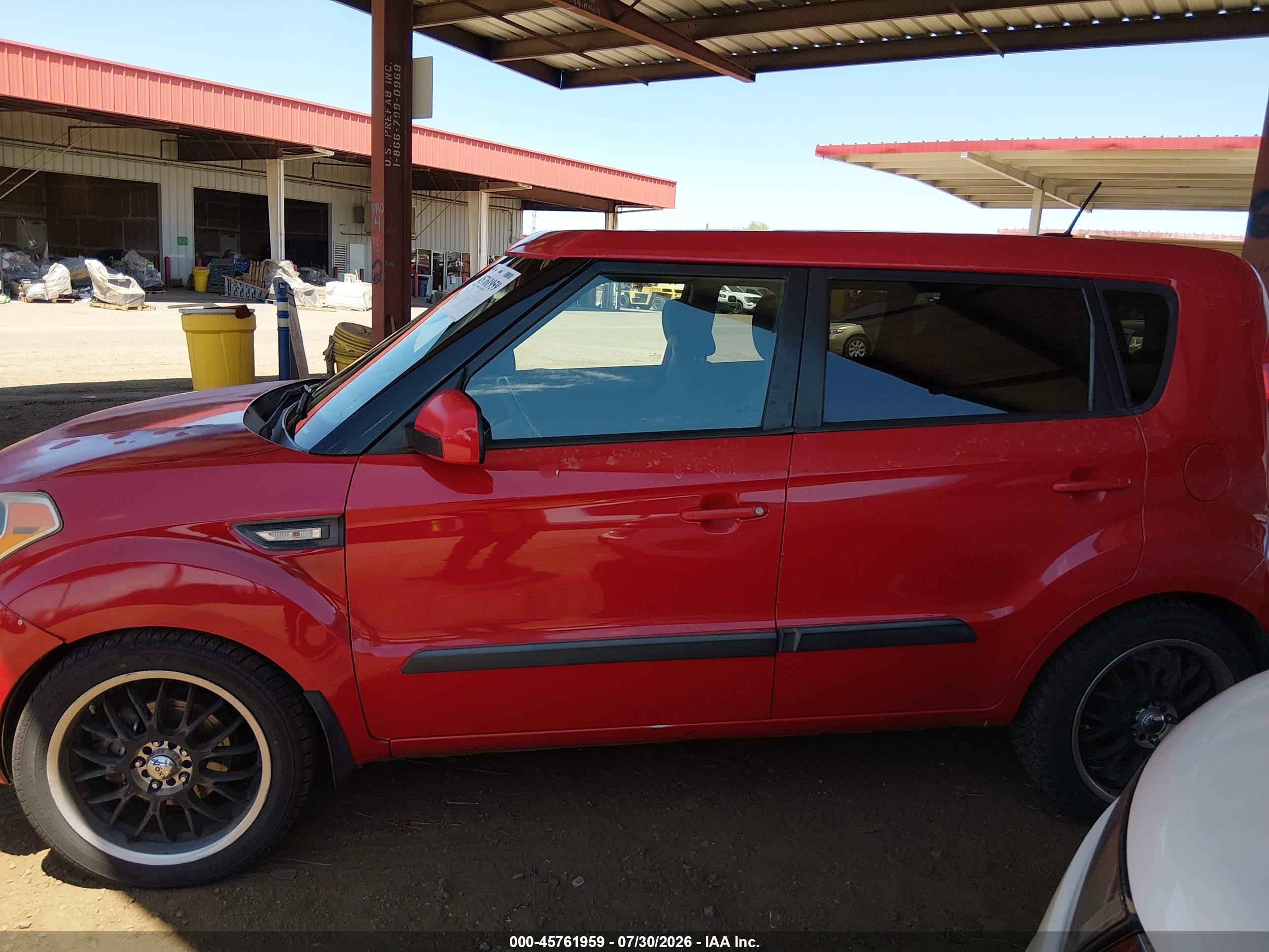 2013 Kia Soul   Red vin: KNDJT2A51D7501705