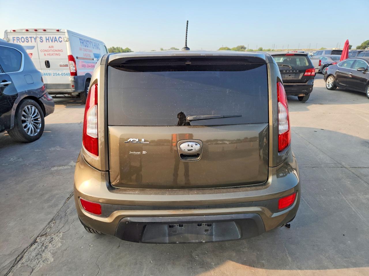 2013 Kia Soul Base Green vin: KNDJT2A51D7558728