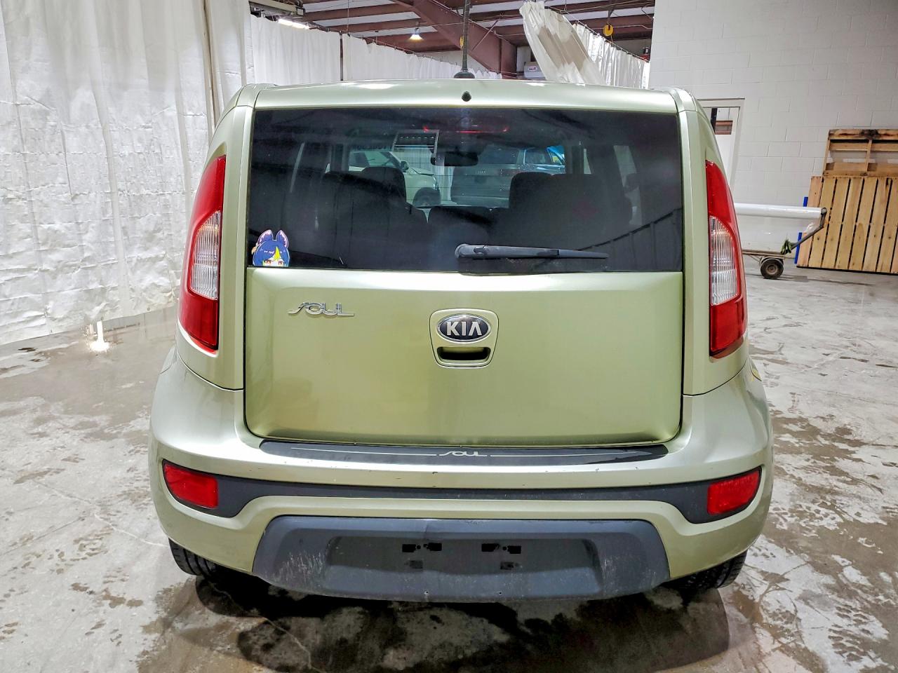 2013 Kia Soul Base Green vin: KNDJT2A51D7607281