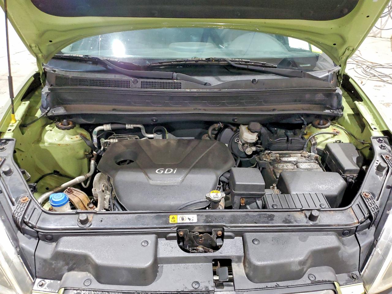 2013 Kia Soul Base Green vin: KNDJT2A51D7607281