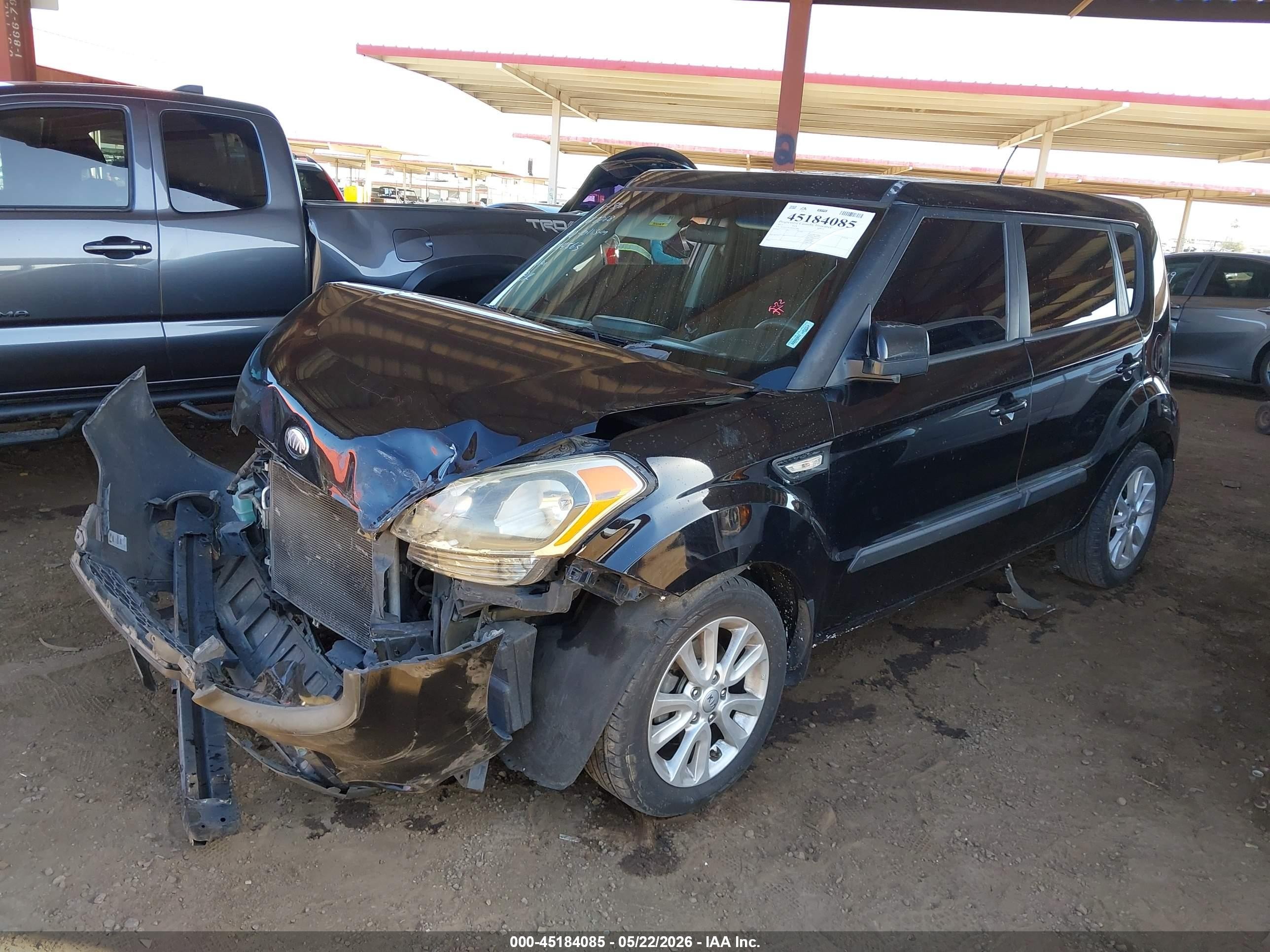 2013 Kia Soul   Black vin: KNDJT2A51D7612268