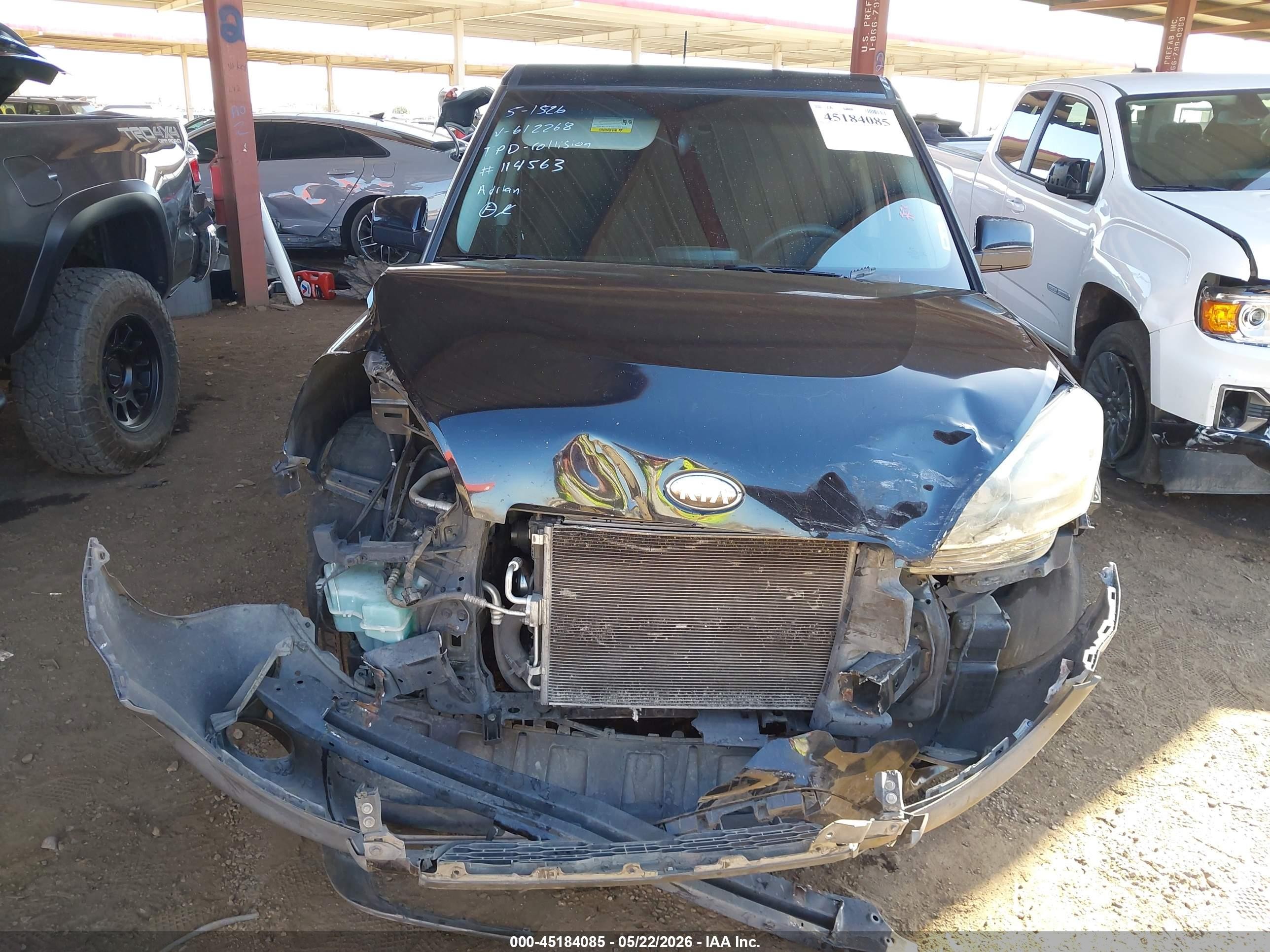 2013 Kia Soul   Black vin: KNDJT2A51D7612268