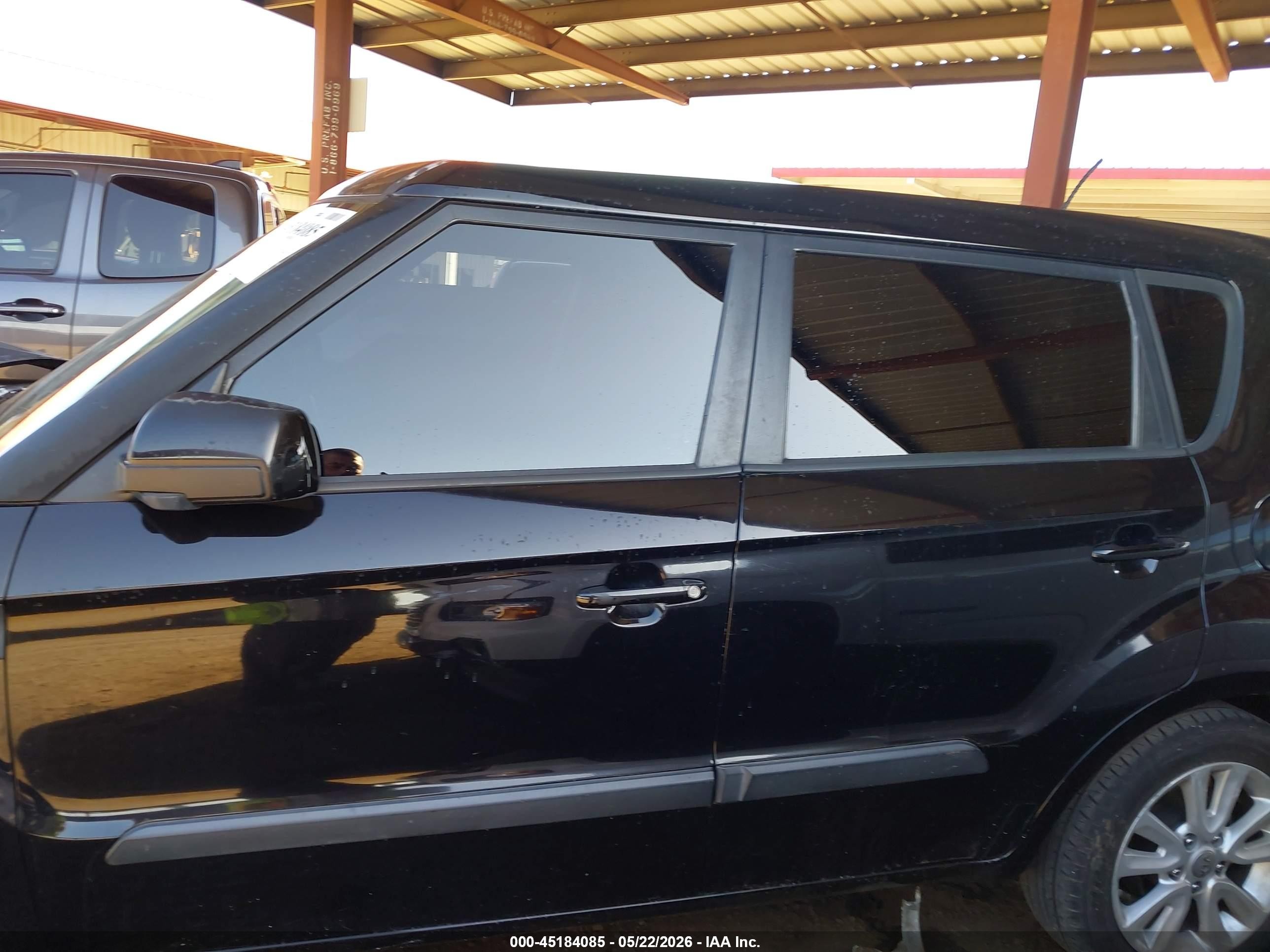 2013 Kia Soul   Black vin: KNDJT2A51D7612268