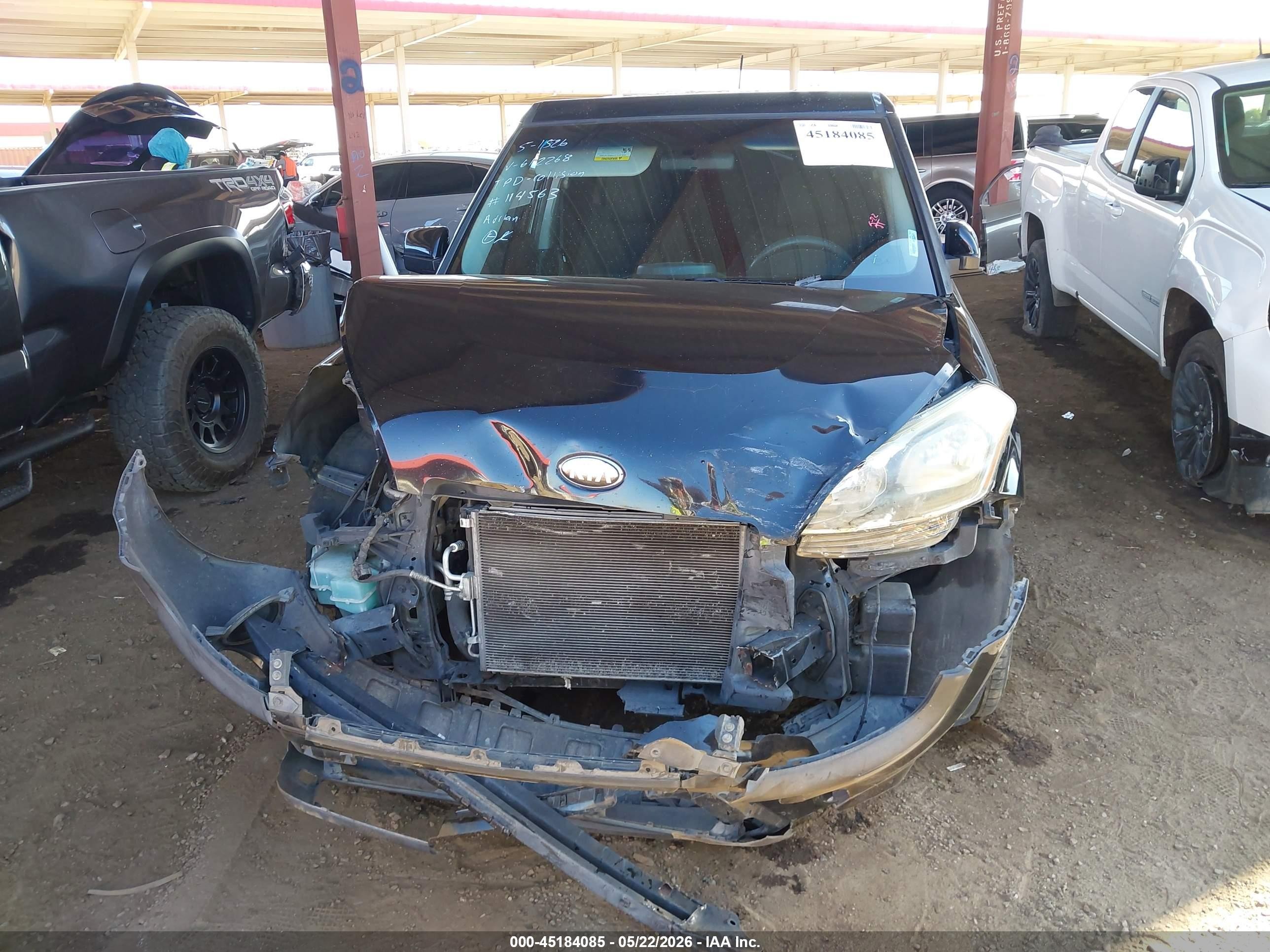 2013 Kia Soul   Black vin: KNDJT2A51D7612268