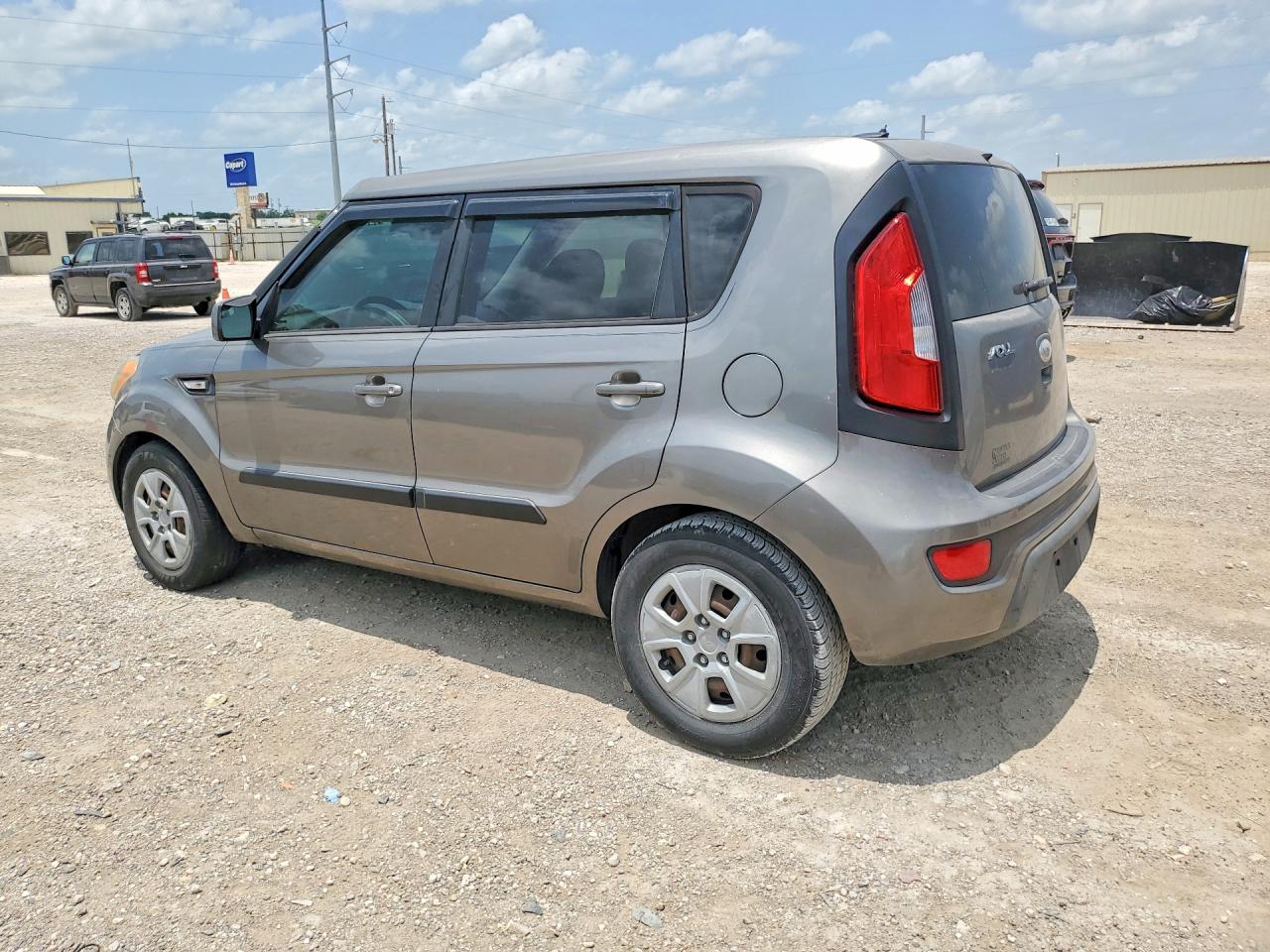 2013 Kia Soul Base Gray vin: KNDJT2A51D7620502
