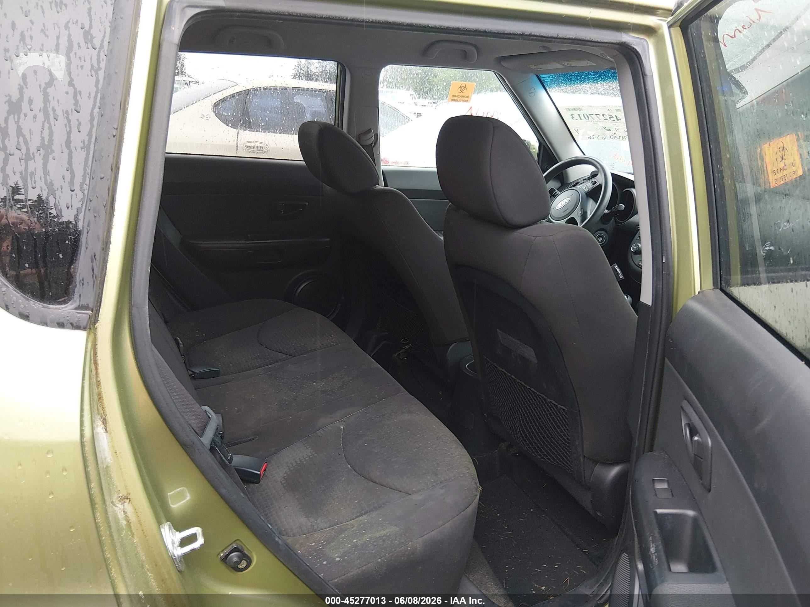 2012 Kia Soul   Green vin: KNDJT2A52C7449158