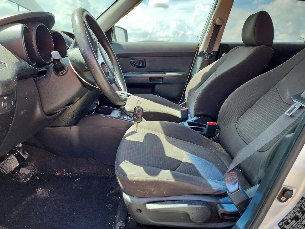 2012 Kia Soul Base Серый vin: KNDJT2A52C7475128