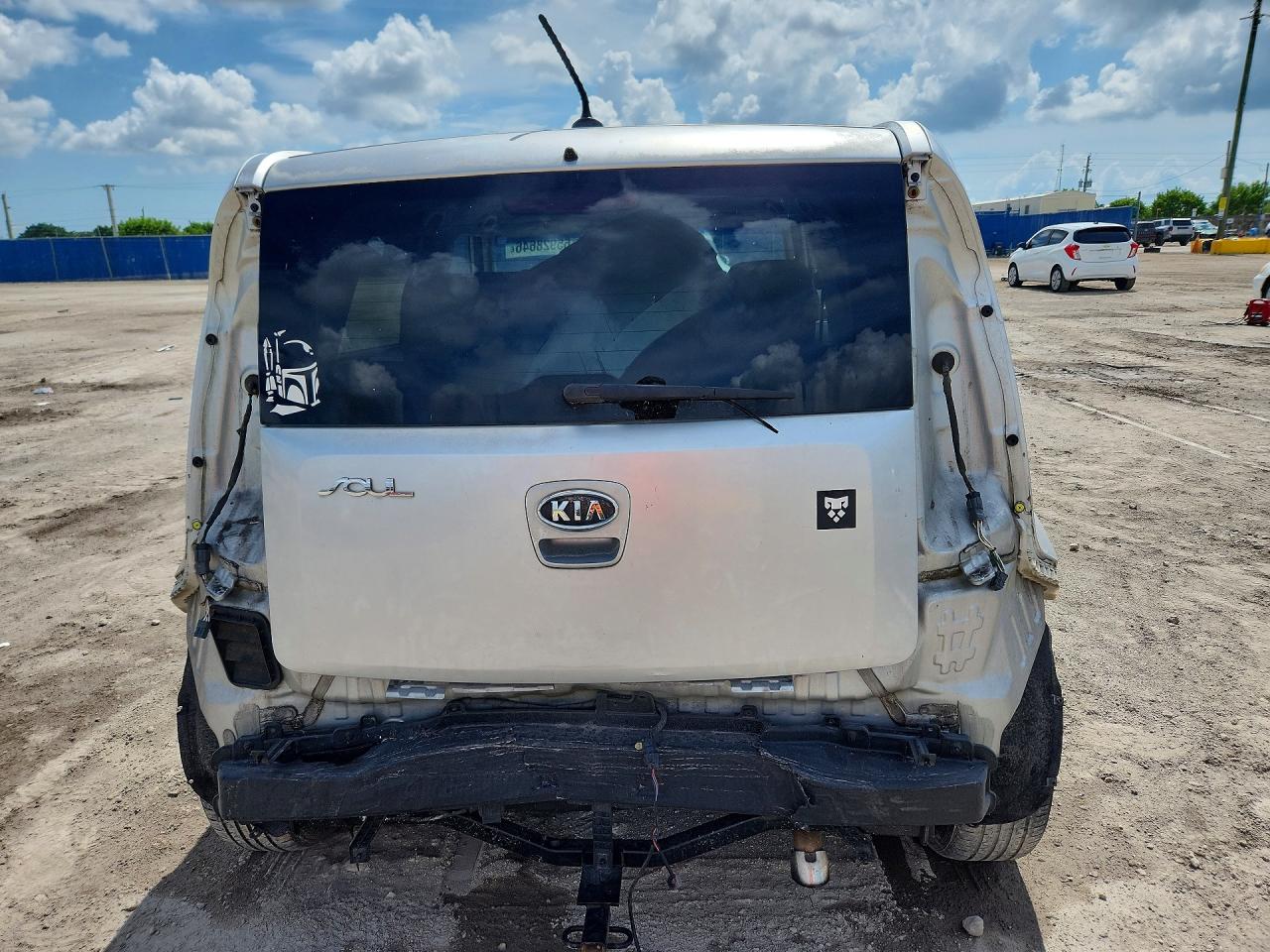 2012 Kia Soul Base Серый vin: KNDJT2A52C7475128