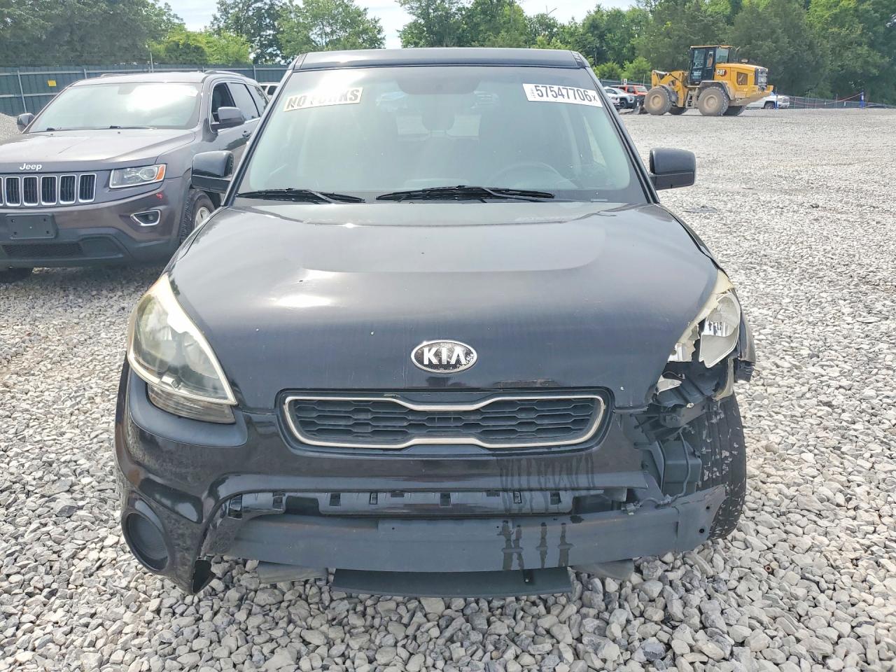 2013 Kia Soul Base Black vin: KNDJT2A52D7487071