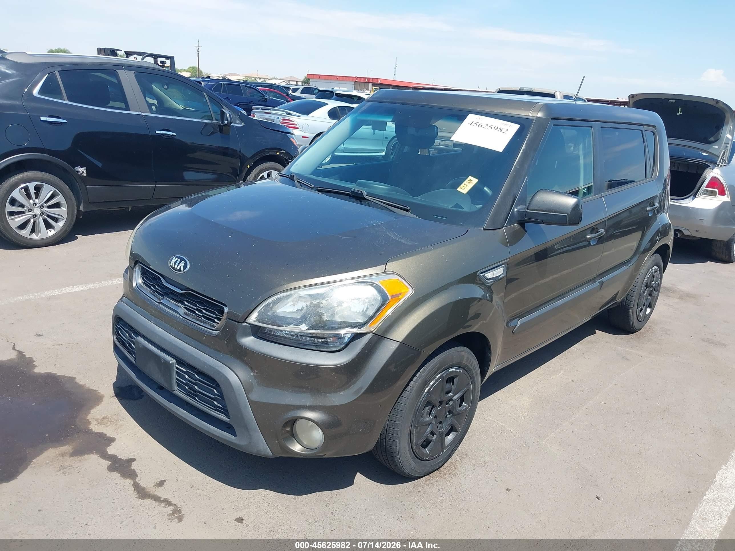 2013 Kia Soul   Green vin: KNDJT2A52D7492061