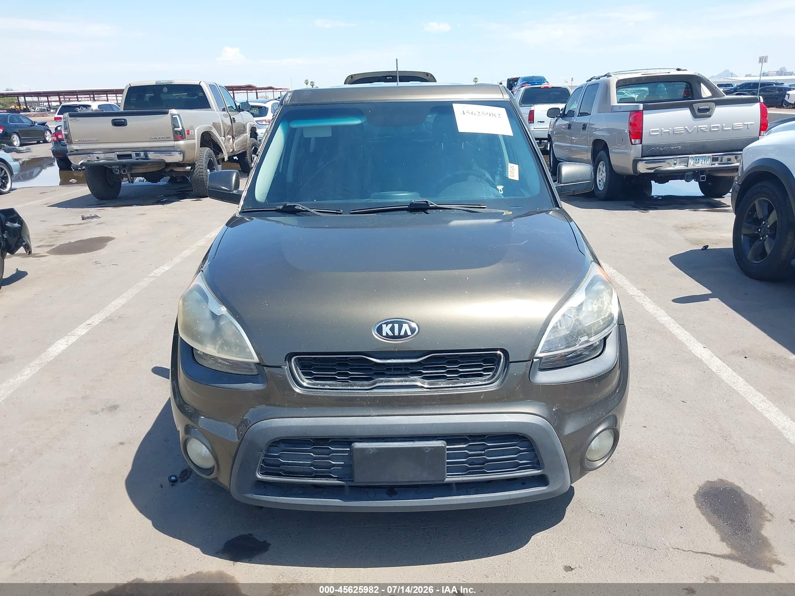 2013 Kia Soul   Green vin: KNDJT2A52D7492061