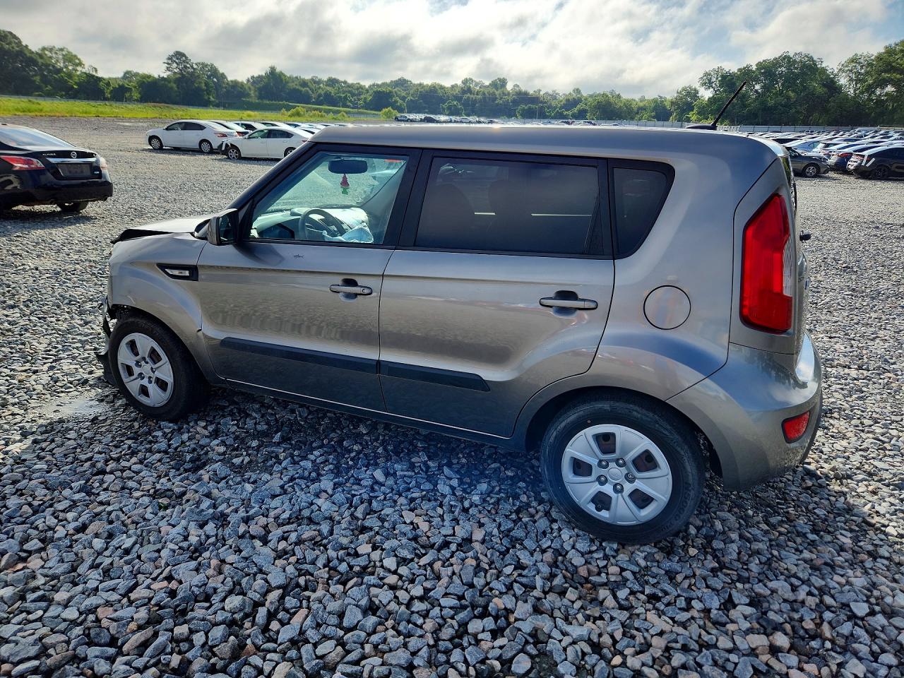 2013 Kia Soul Base Серый vin: KNDJT2A52D7494182